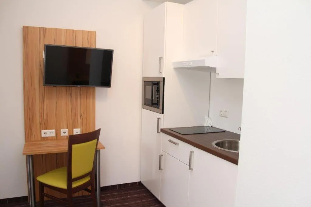 Kitchen or kitchenette in Schäfer Boardinghouse