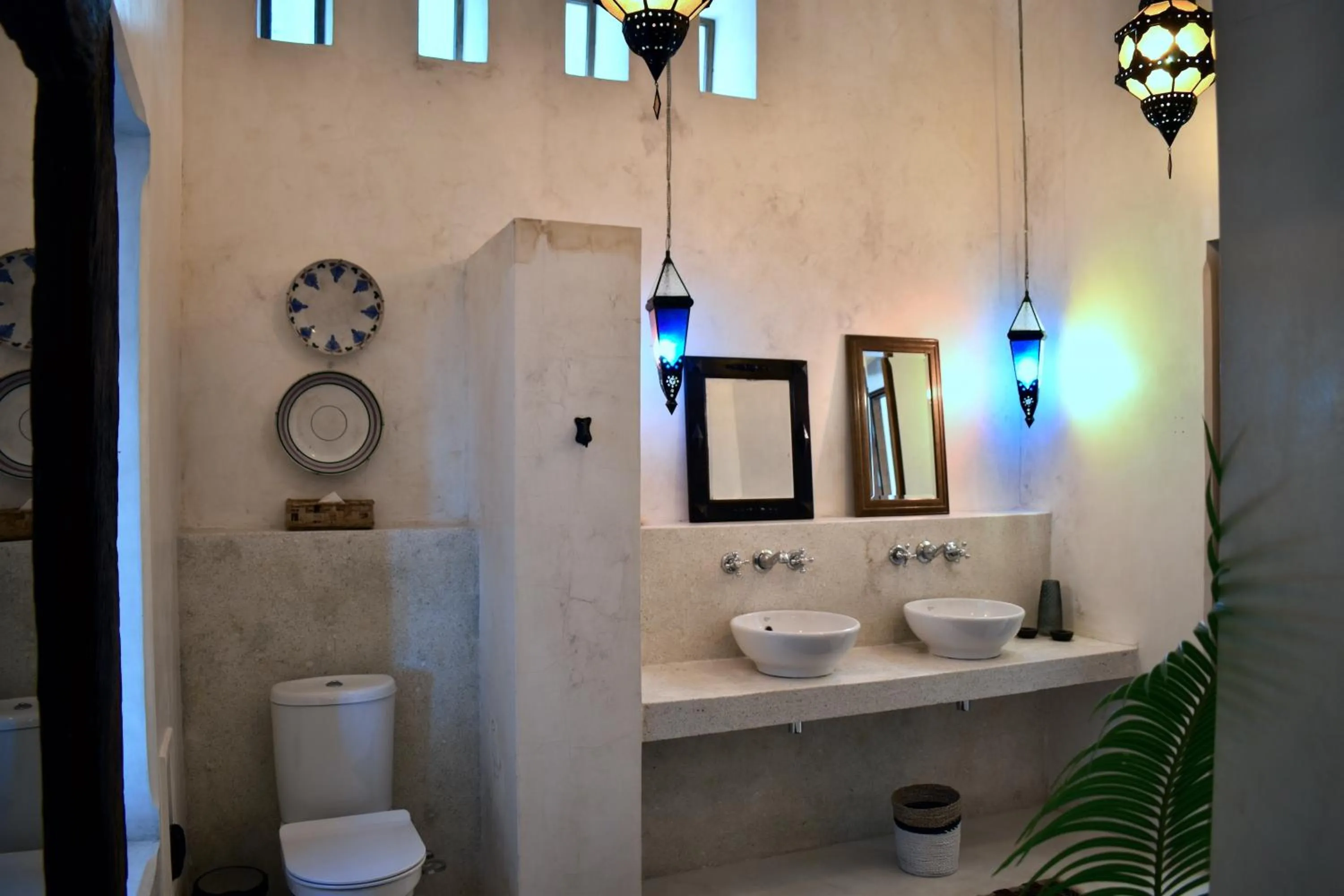 Toilet in Qambani Luxury Resort