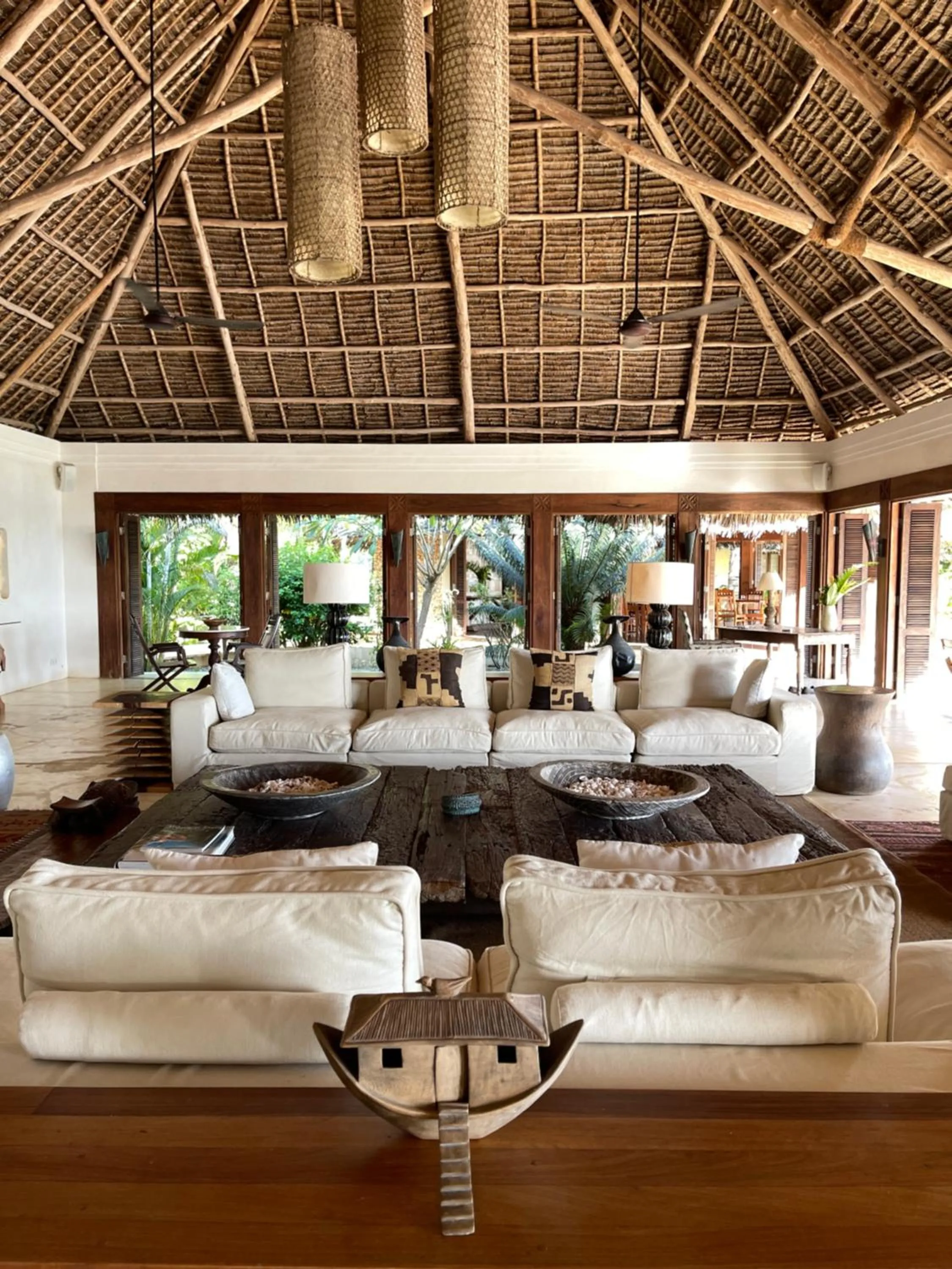 Lounge or bar in Qambani Luxury Resort