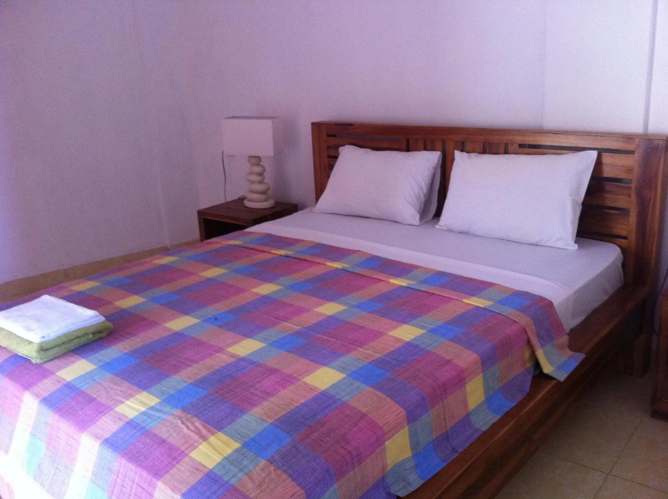 Bed in Amed Sari Beach Guesthouse