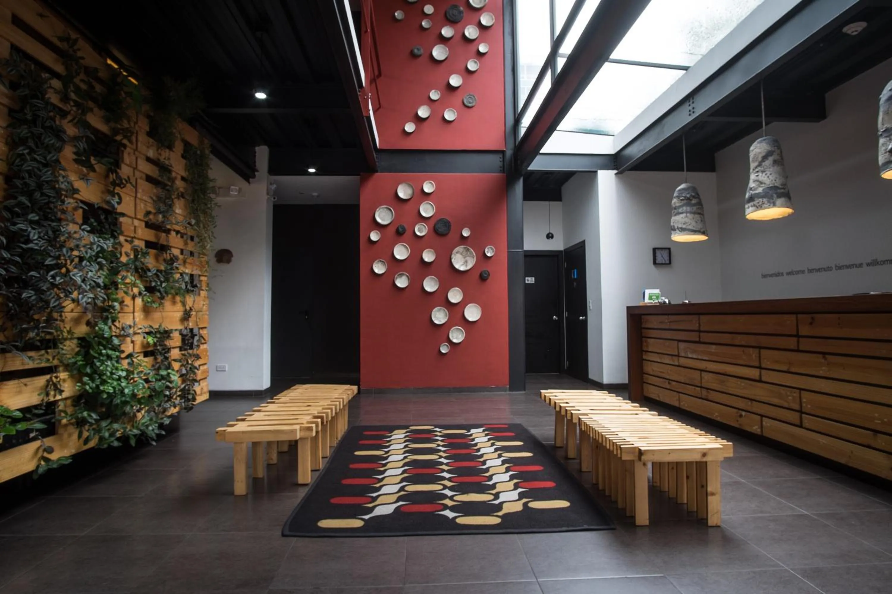 Lobby or reception in Casa Q