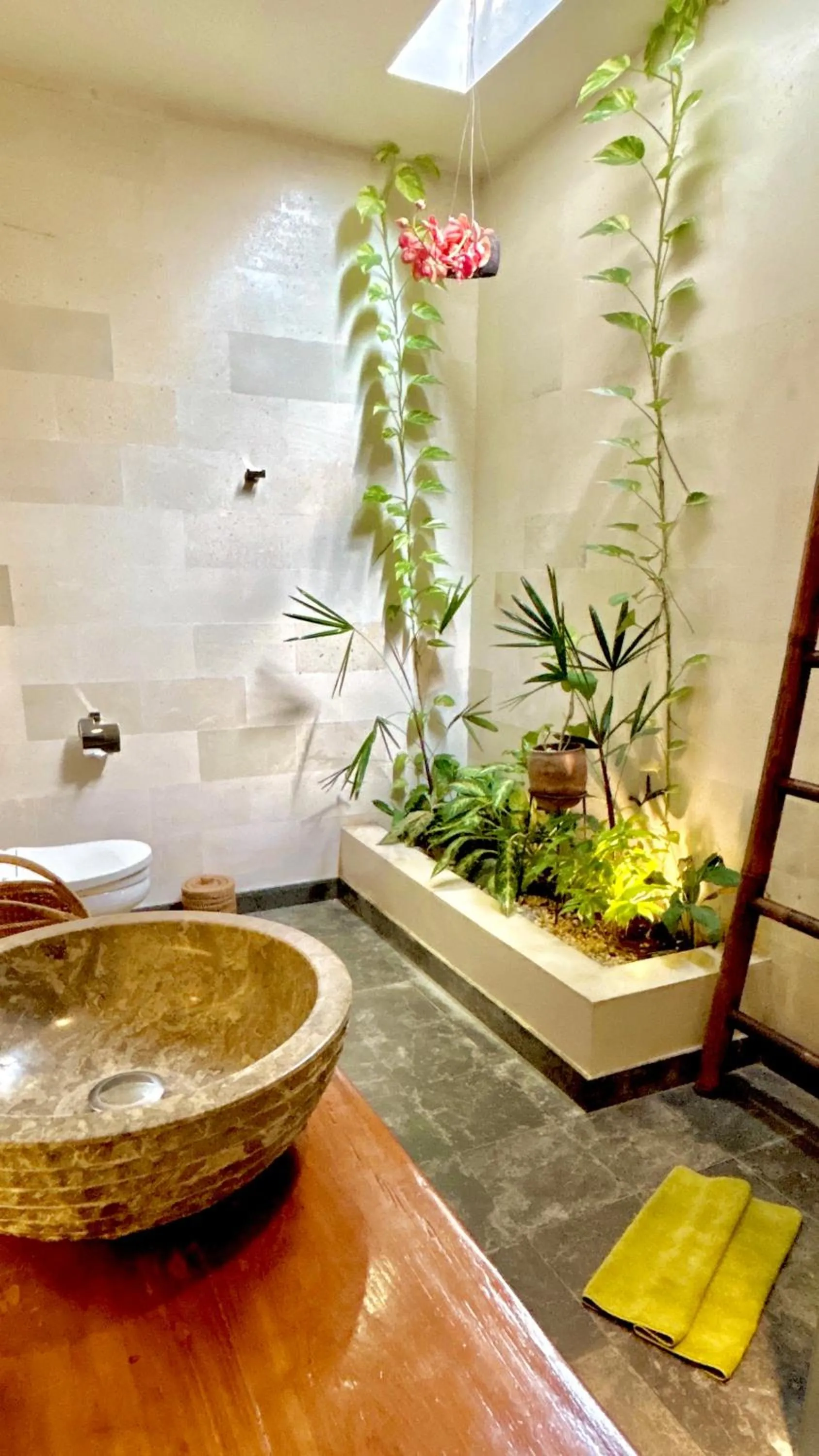 Bathroom in Karmagali Suites Adults only & Private Pool Family Villas