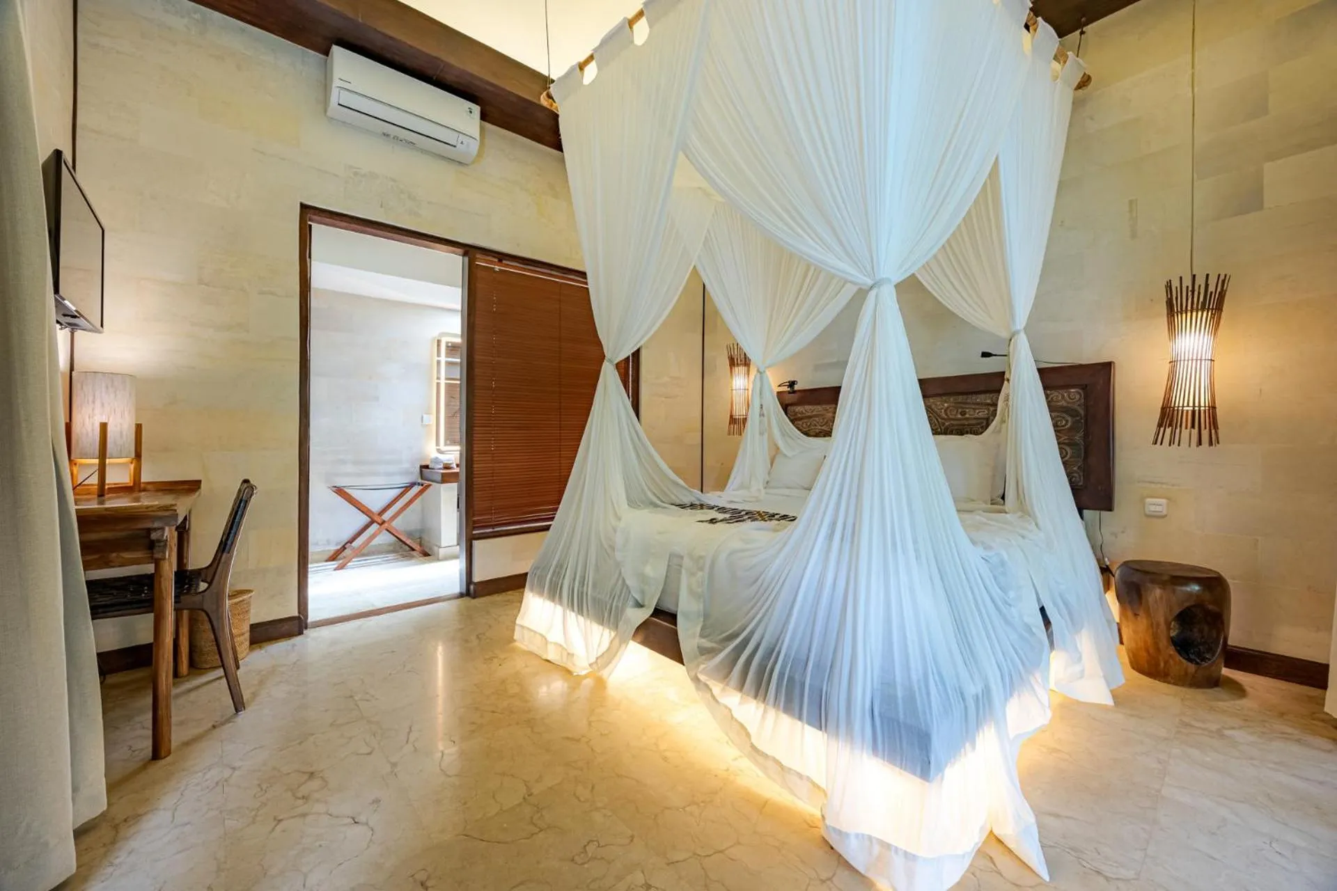 Bedroom, Bed in Karmagali Suites Adults only & Private Pool Family Villas