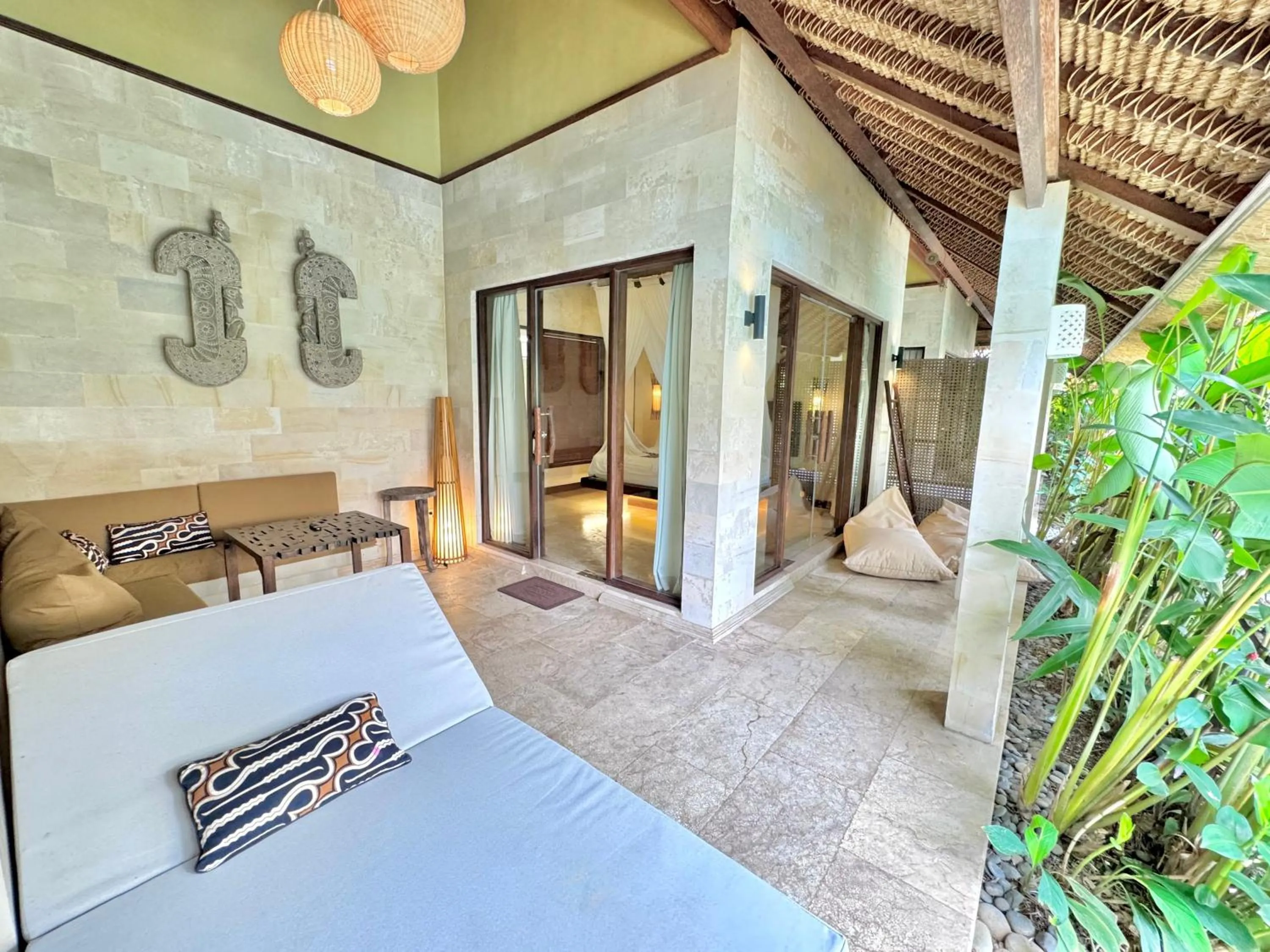 Balcony/Terrace in Karmagali Suites Adults only & Private Pool Family Villas