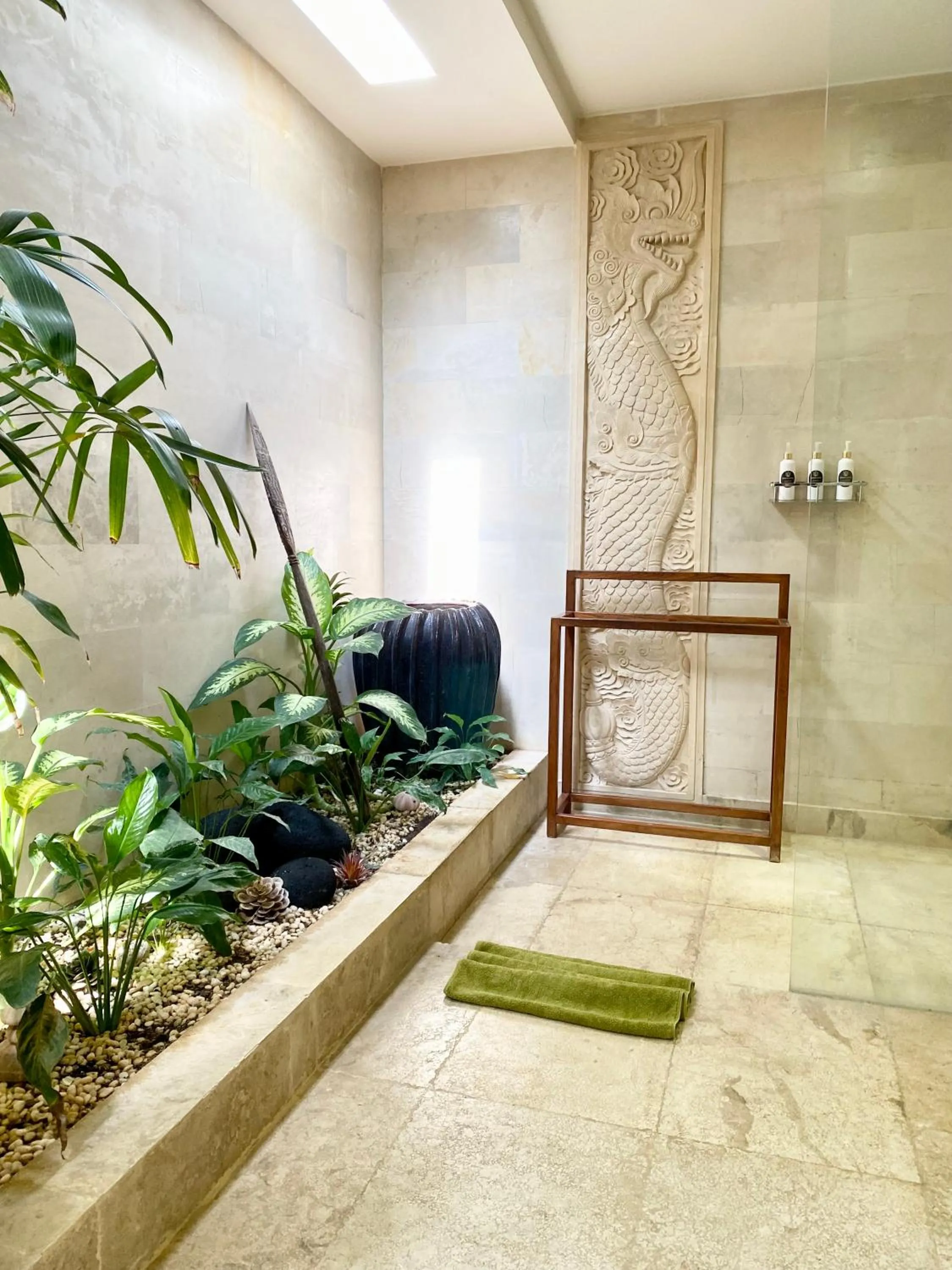 Bathroom in Karmagali Suites Adults only & Private Pool Family Villas