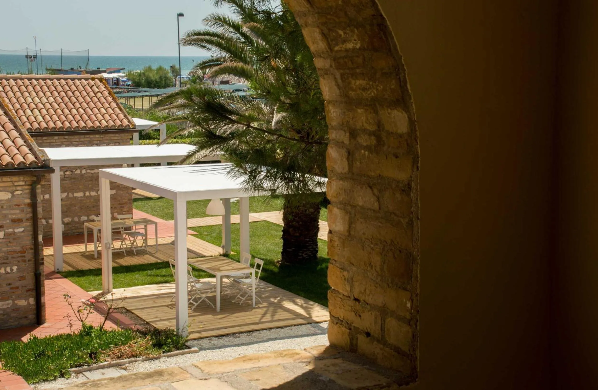 Garden view in Lido Azzurro