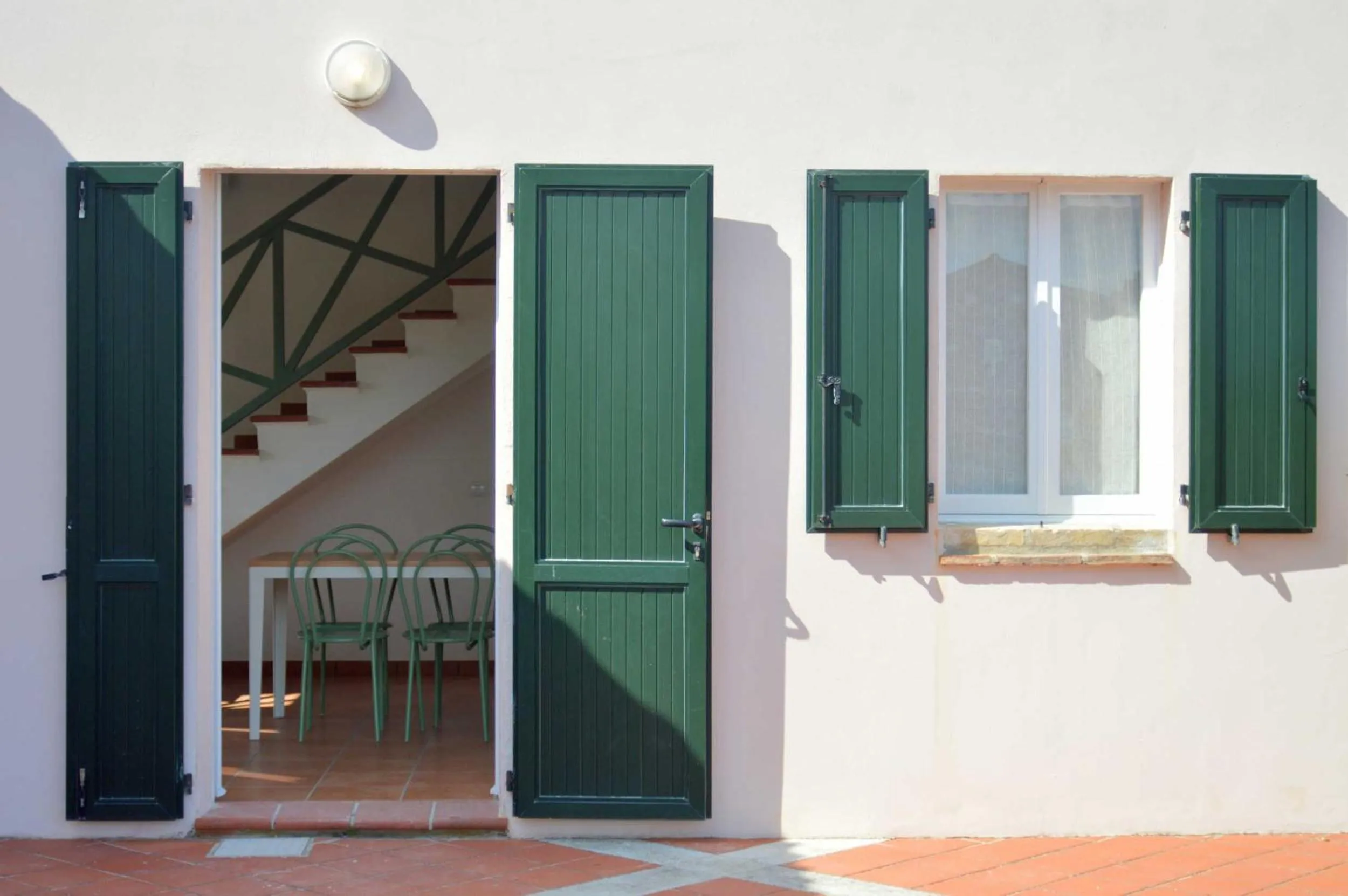 Bird's eye view in Lido Azzurro