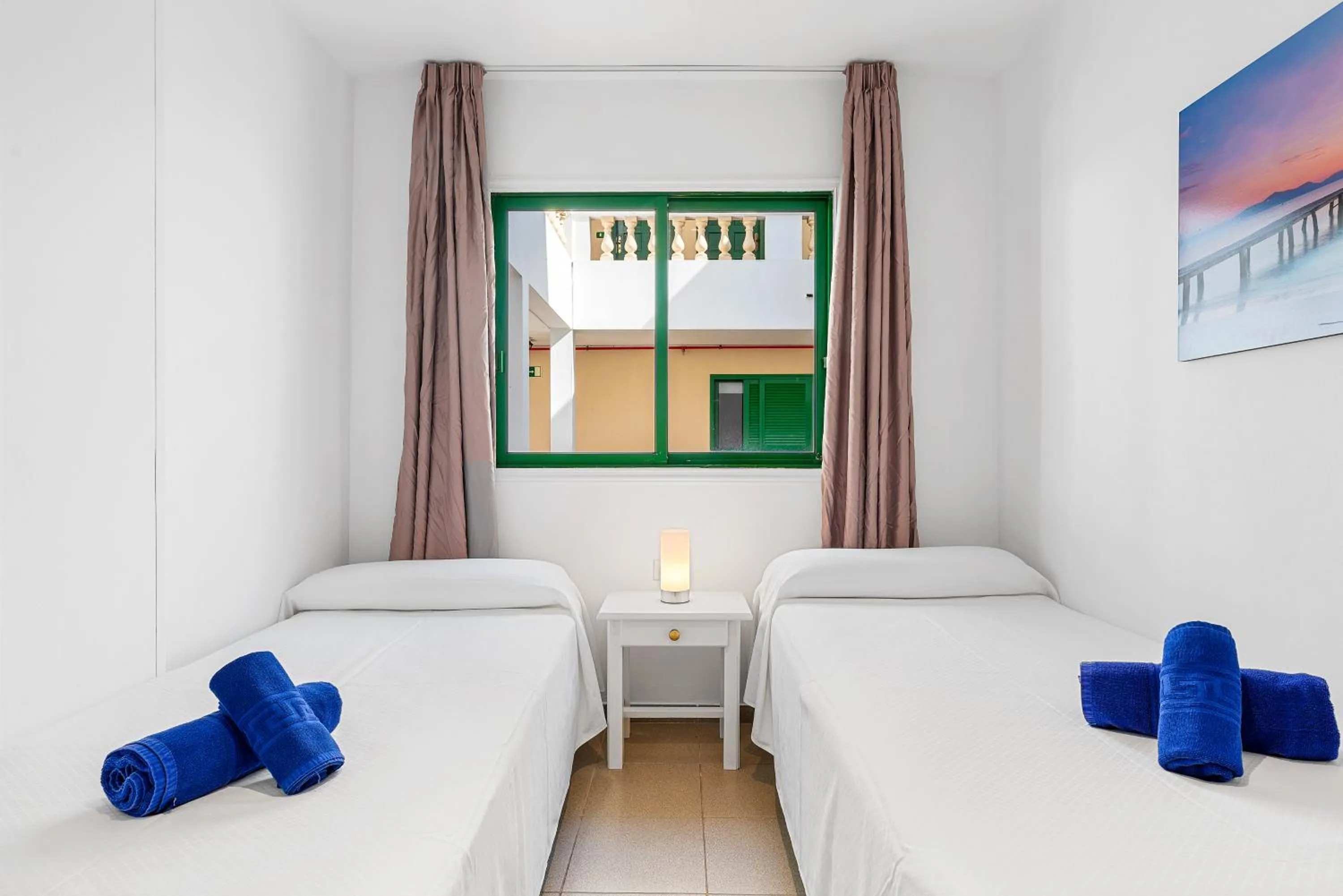 Bedroom, Bed in Club Tarahal