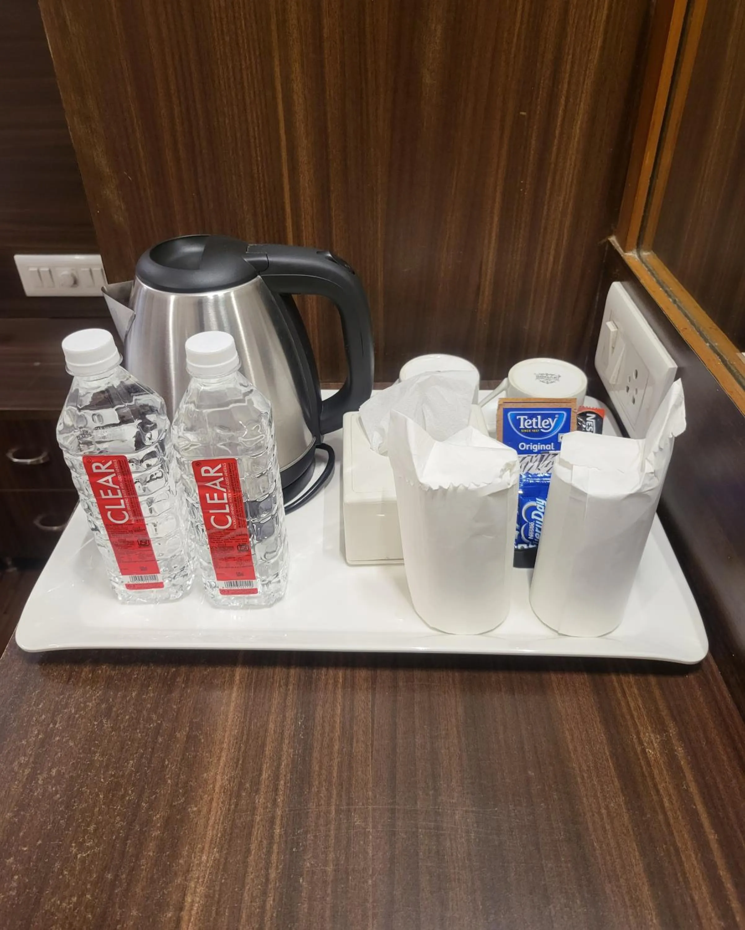 Coffee/tea facilities in Hotel Maharana Inn Chembur