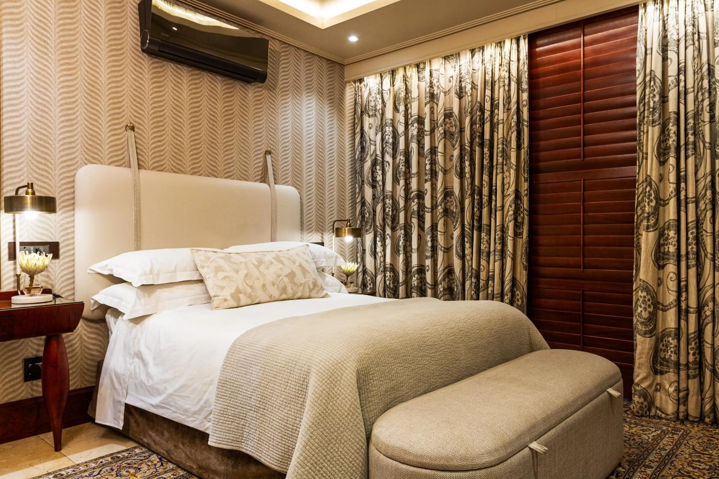 Bed in Kimberley Anne Hotel