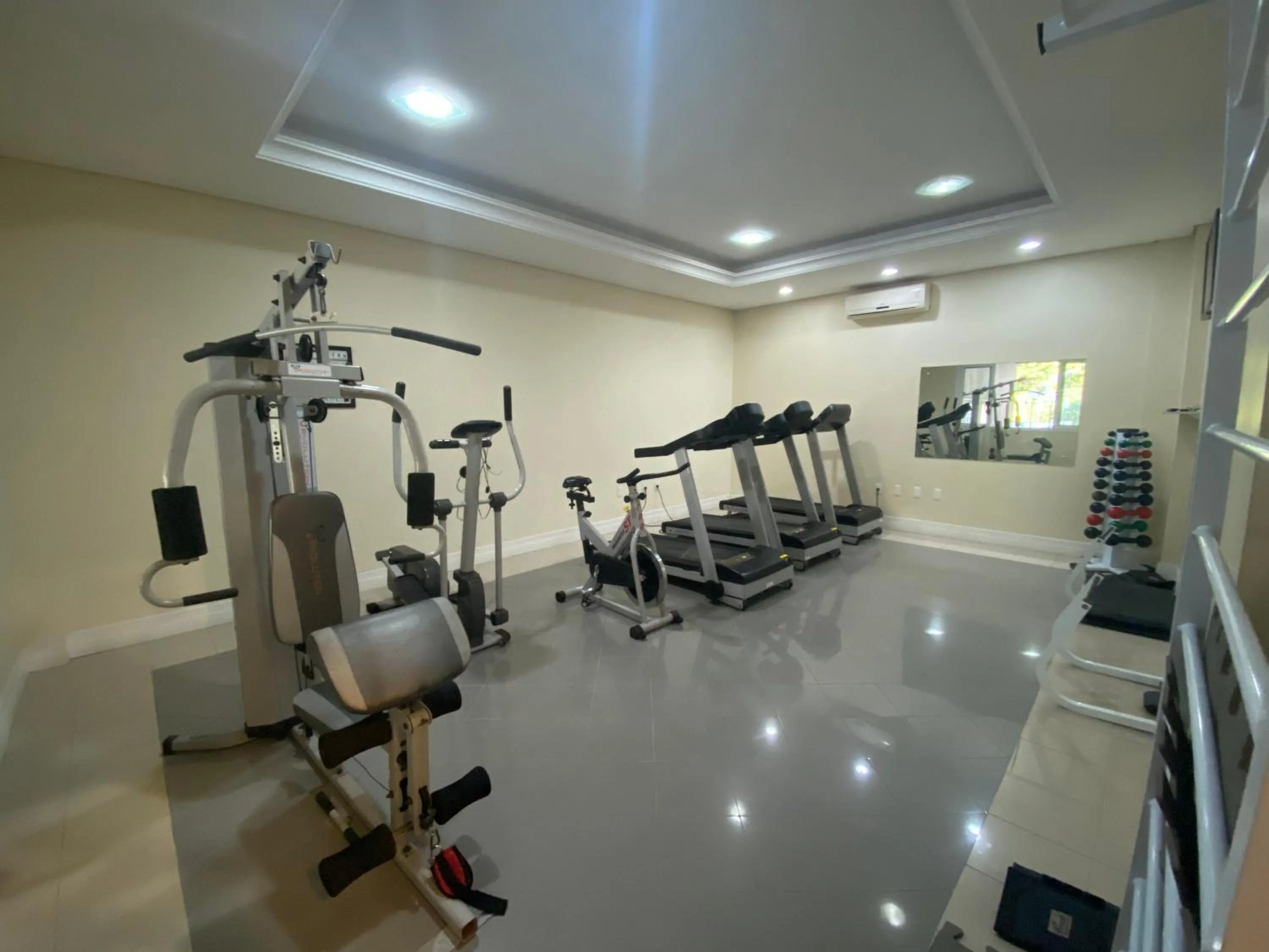 Fitness centre/facilities in Le Village Flats e Hotel