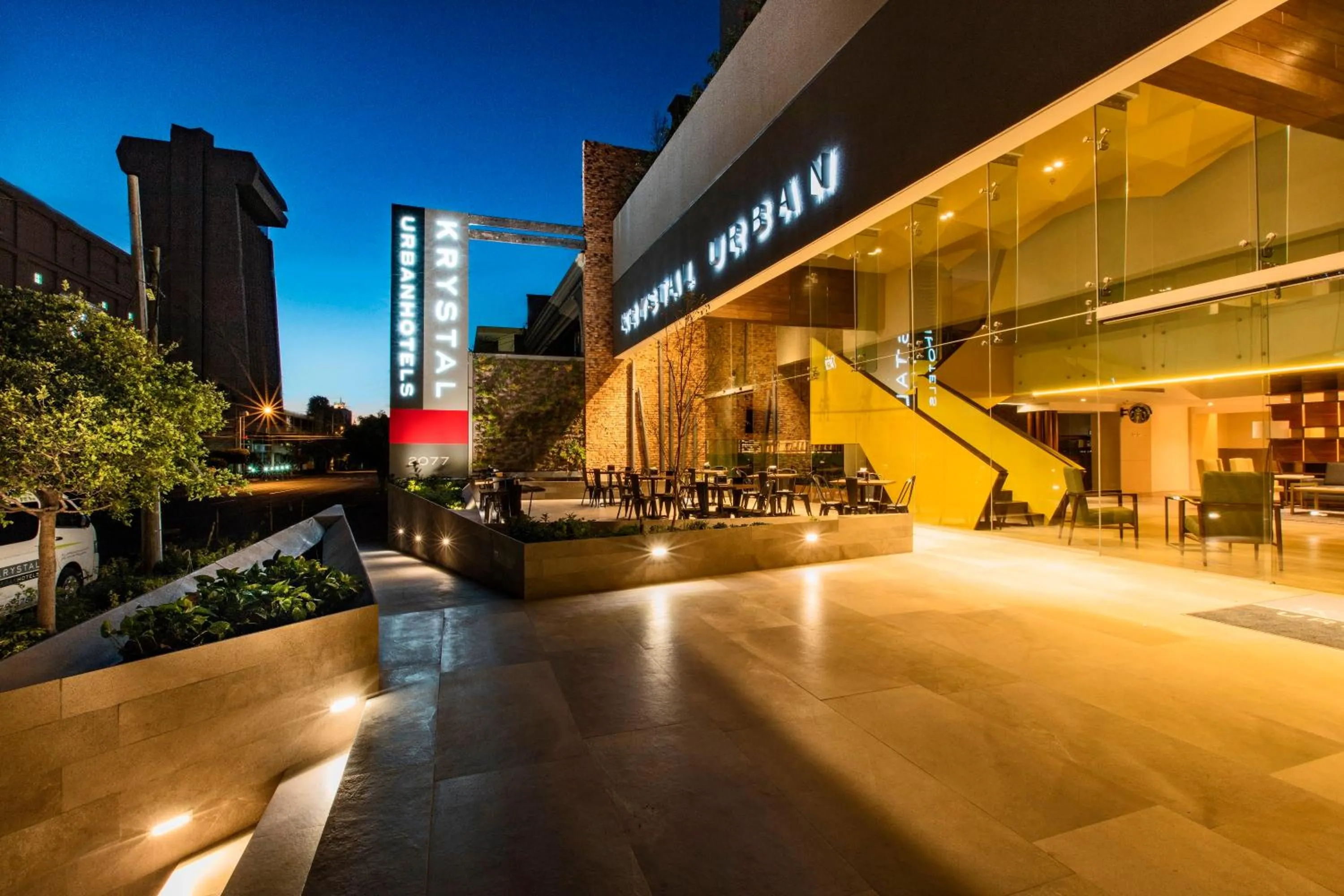 Area and facilities in Krystal Urban Guadalajara