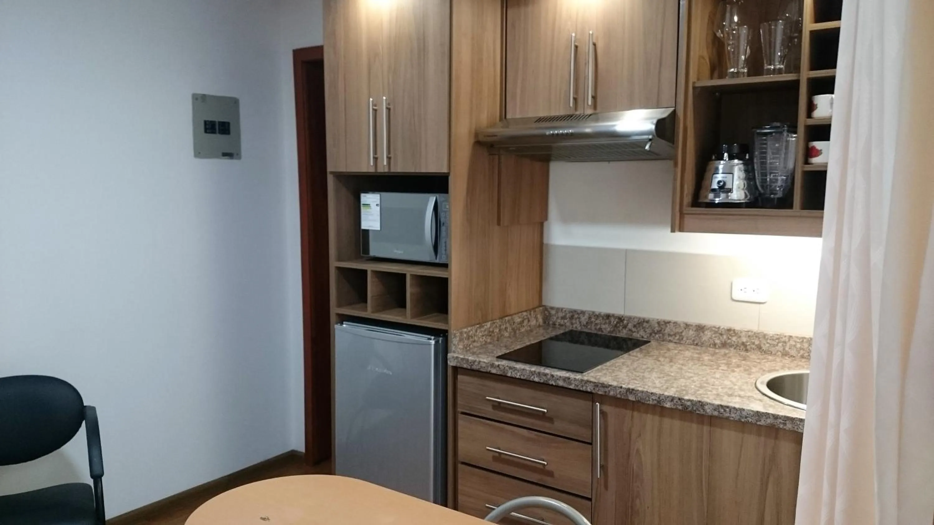 Kitchen or kitchenette in Hotel + Arte