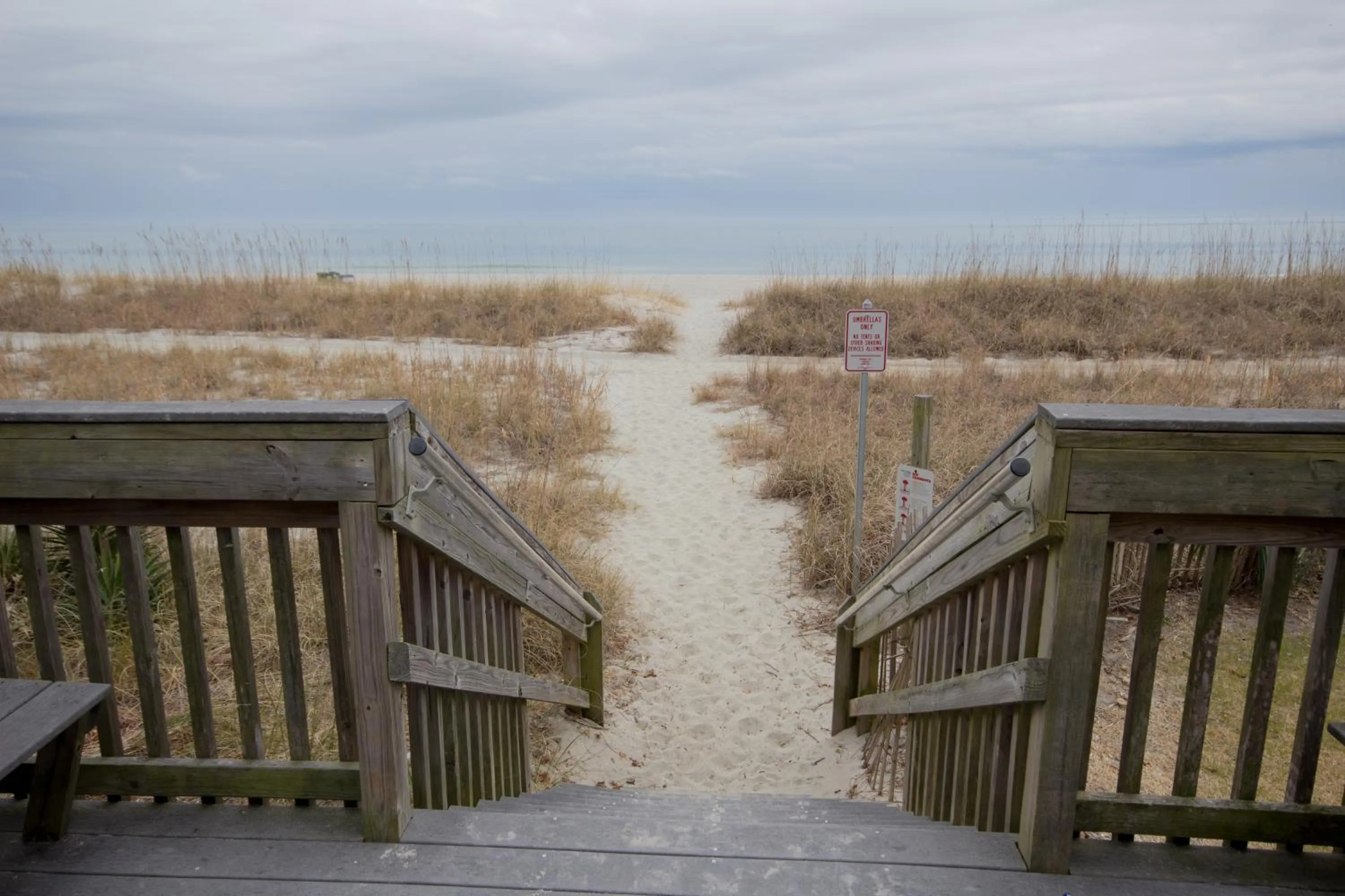 Beach in Oceanfront condo Steps to the beach w No Resort Fees