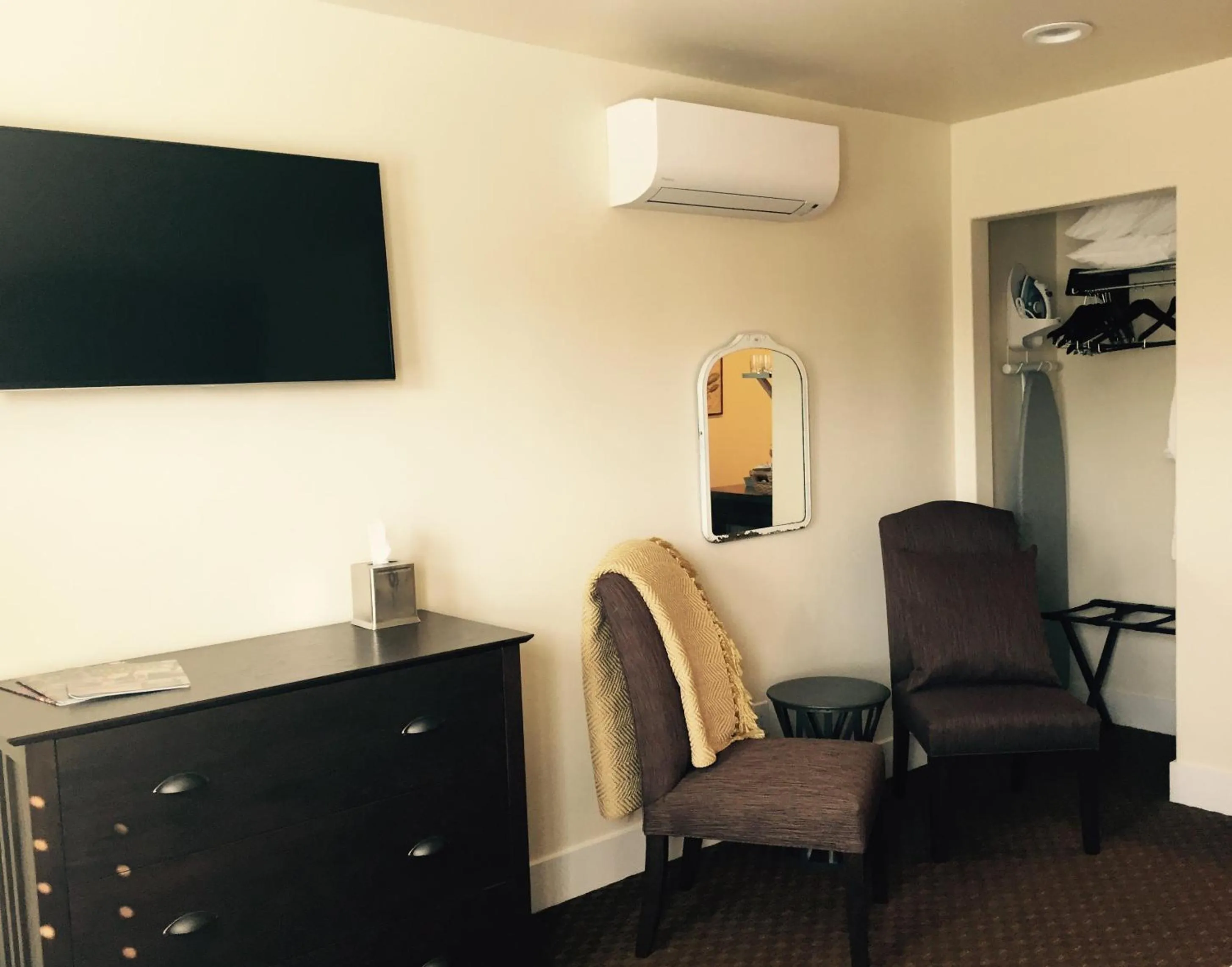 Seating area in Rest, a boutique hotel