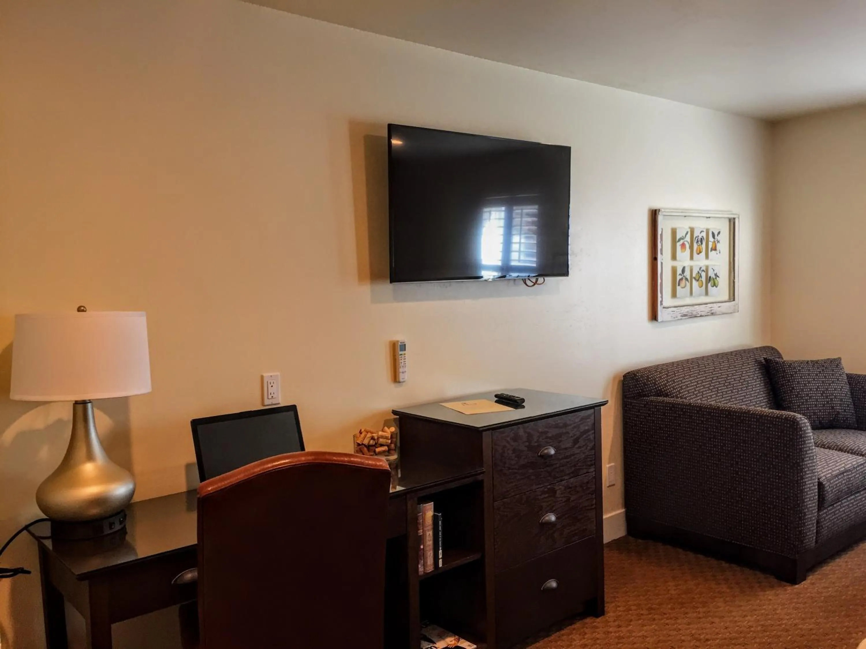 Seating area in Rest, a boutique hotel