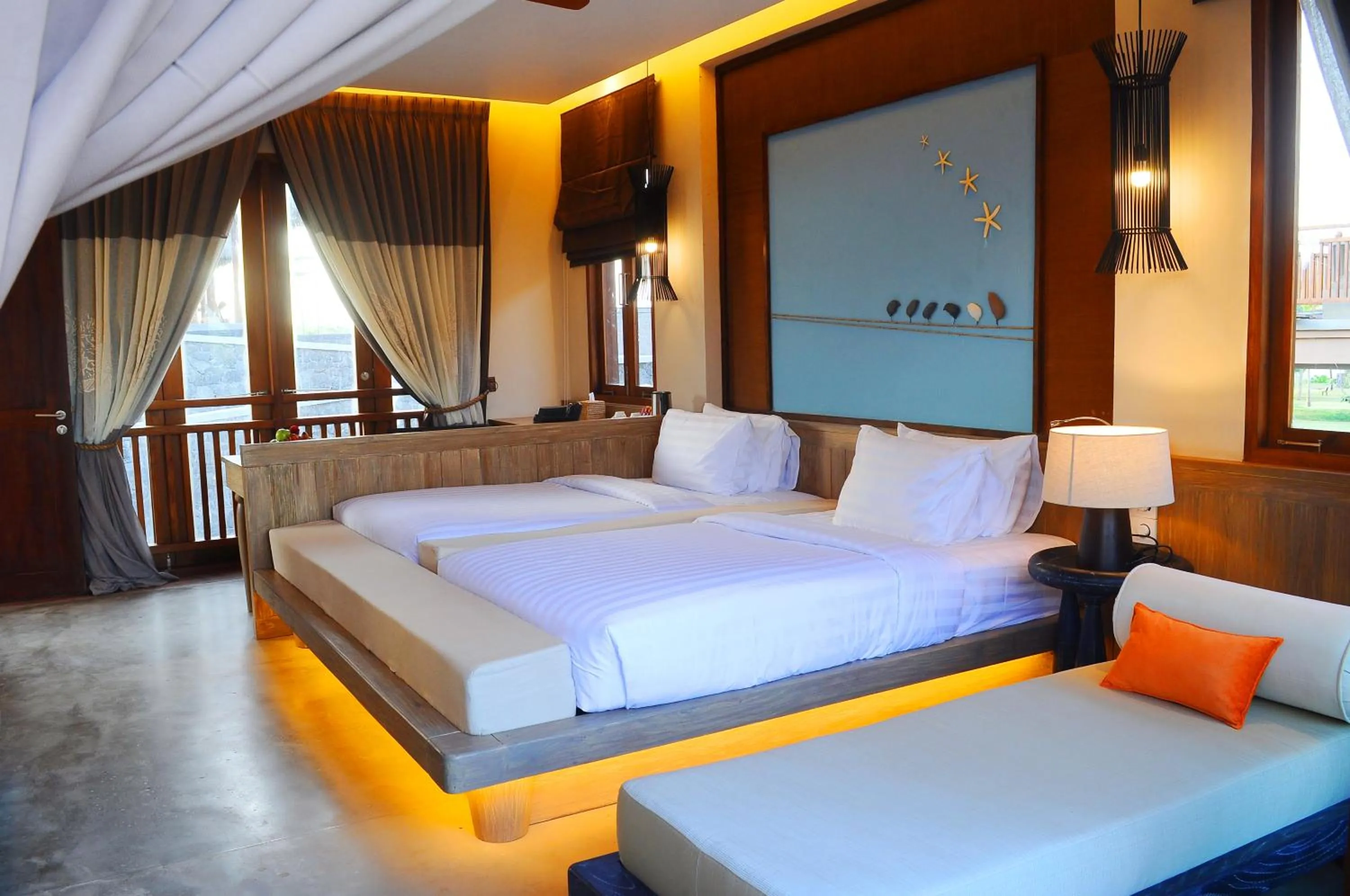 Bed in Anantaya Resort and Spa Passikudah
