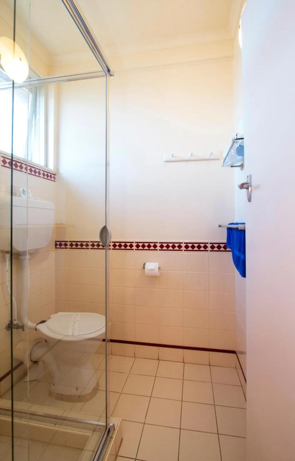 Shower in Wattle Motel