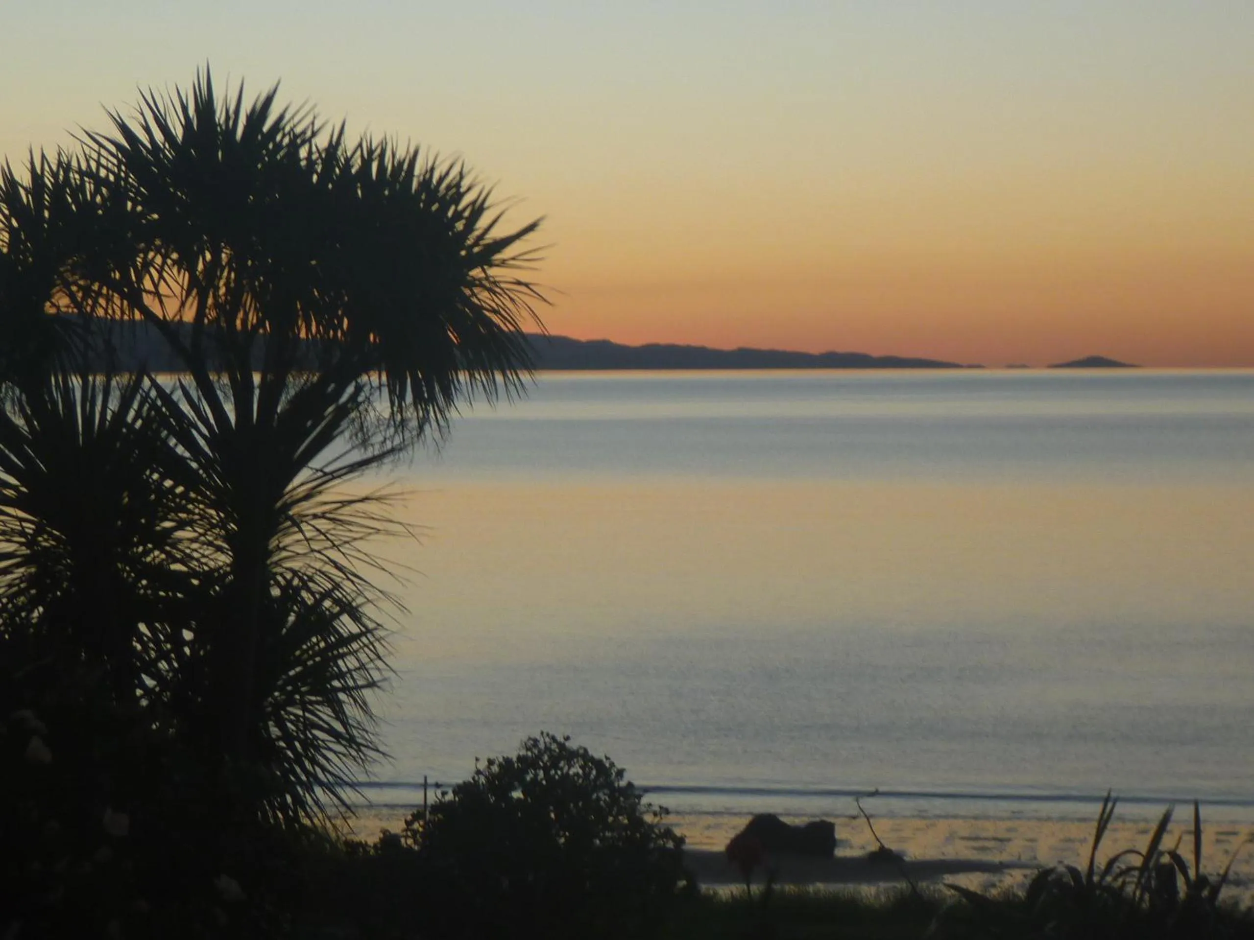 Sunset in Pohutukawa Coast BnB