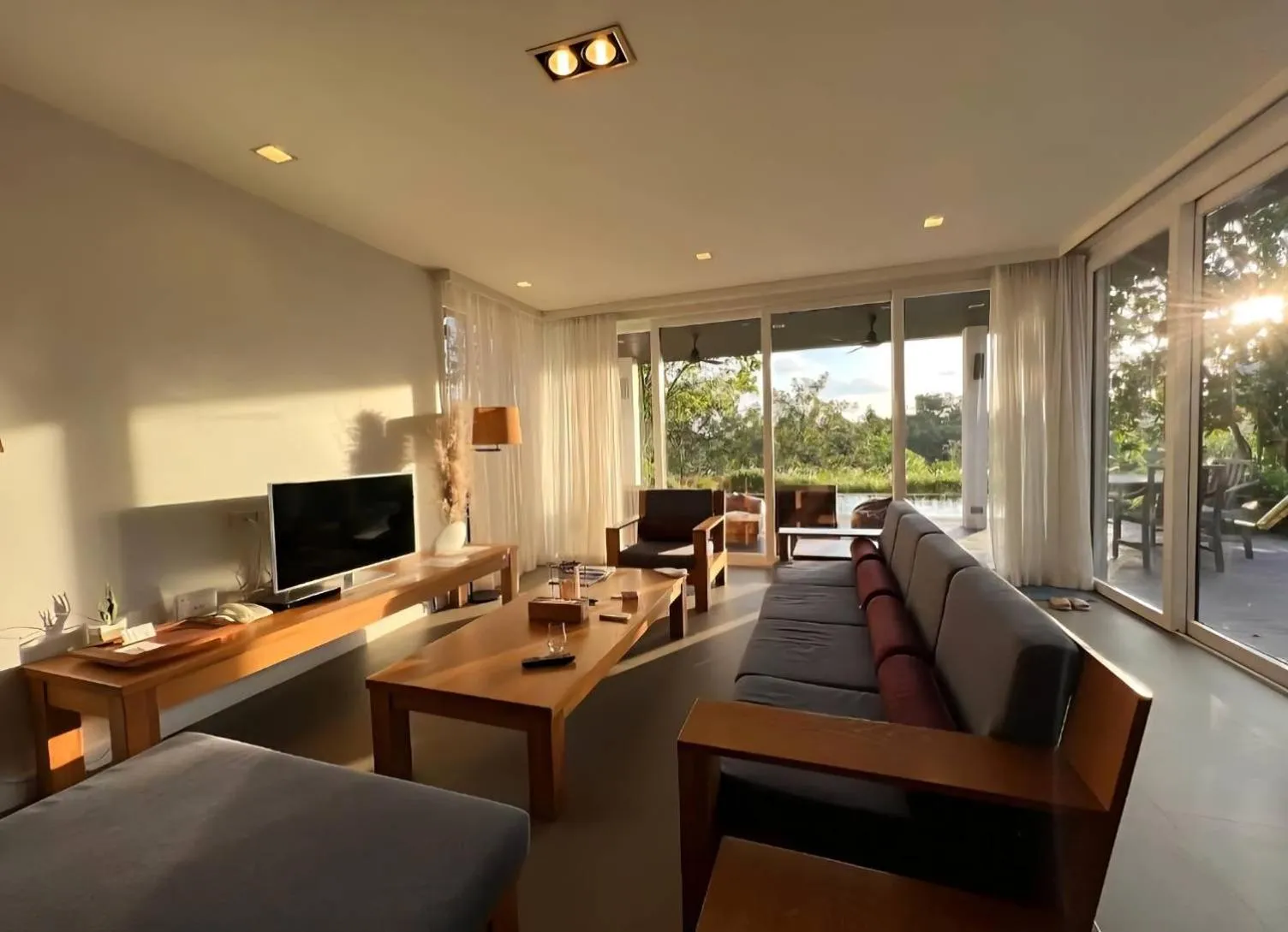 Living room in The Spirit Resort Hua Hin