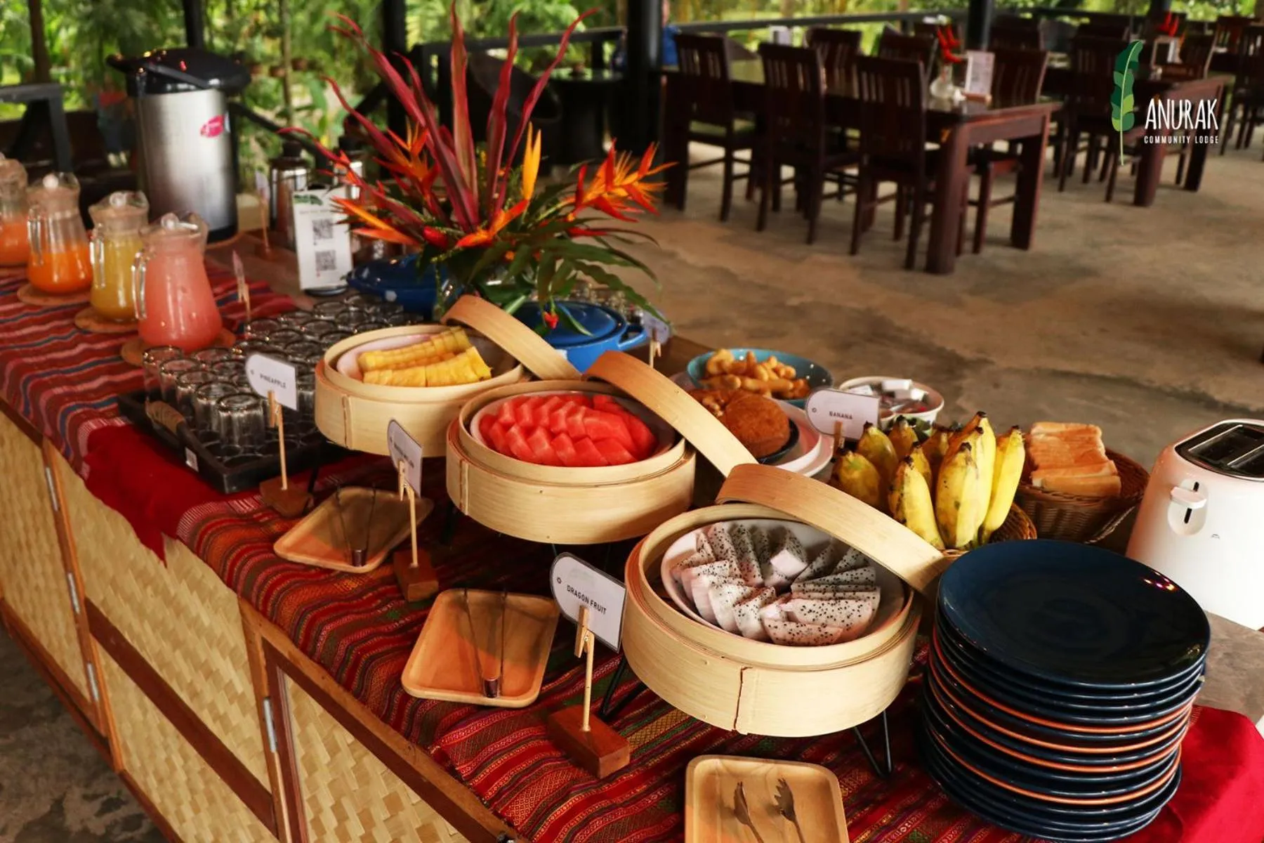 Breakfast in Anurak Community Lodge - SHA Plus