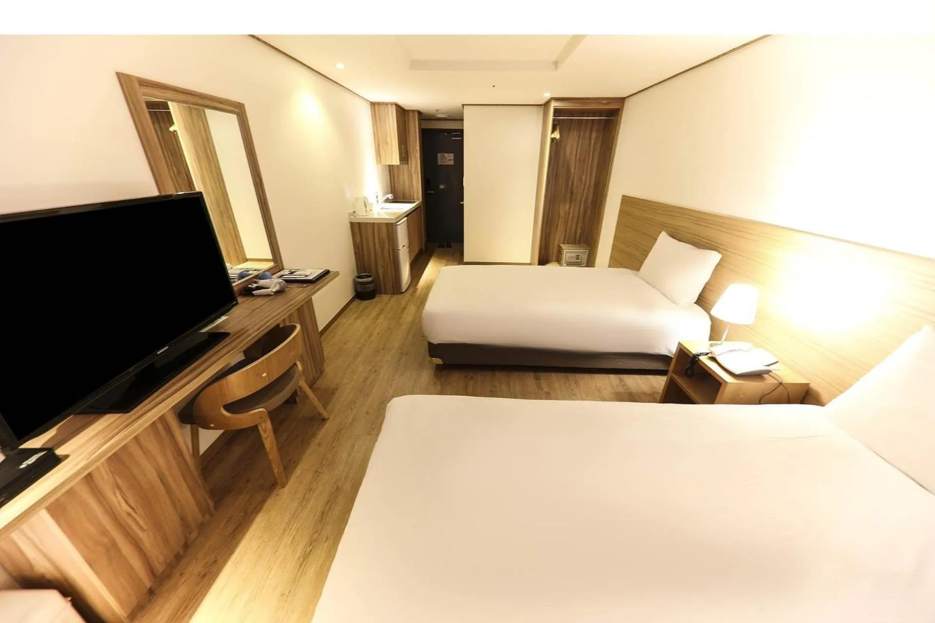 Photo of the whole room, Bed in Hotel Rest Seogwipo