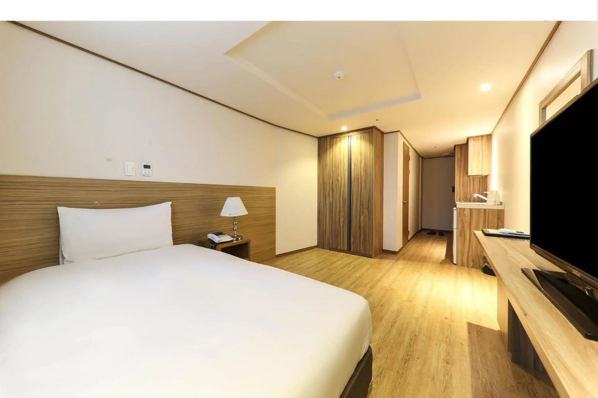 Bed in Hotel Rest Seogwipo