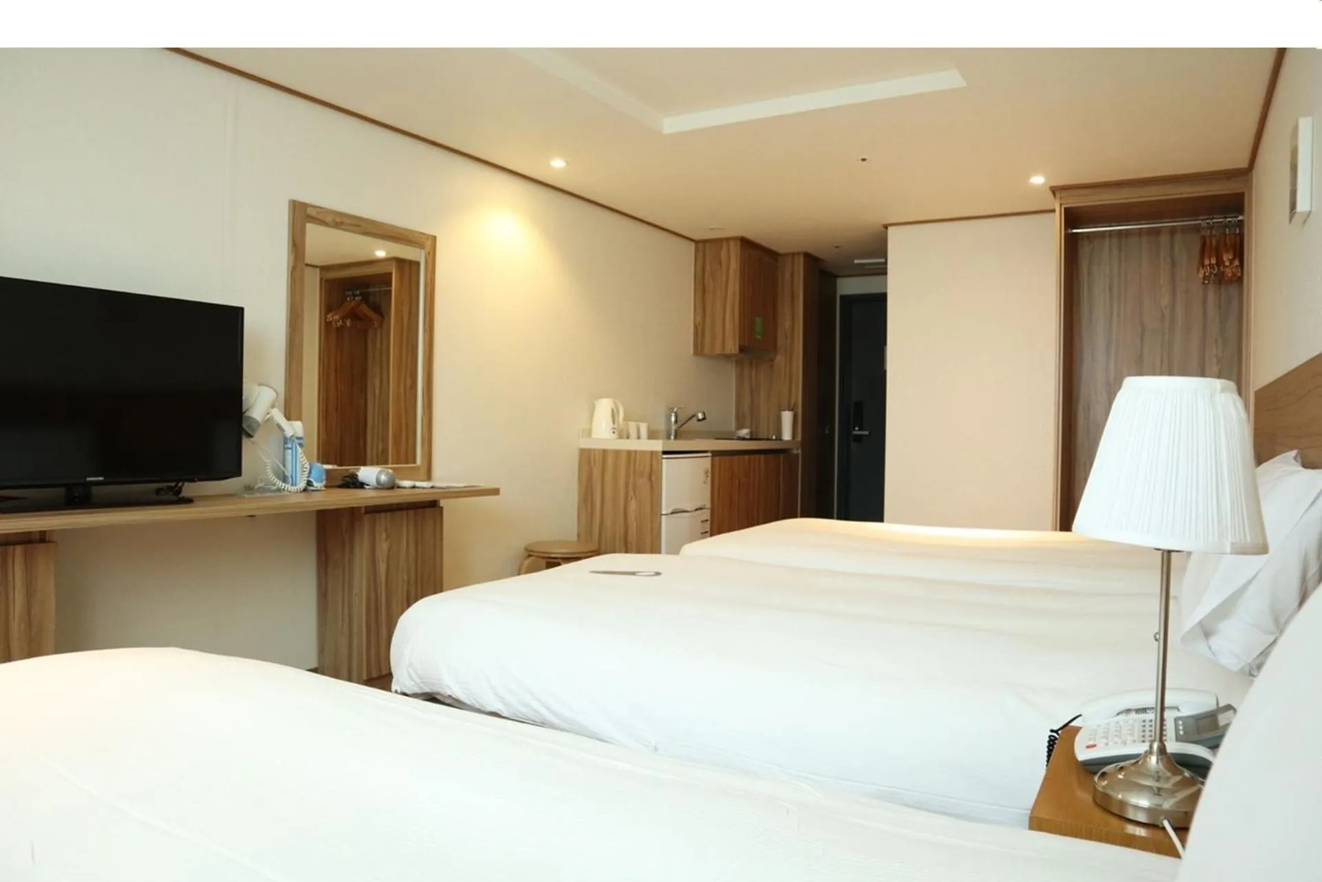 Photo of the whole room, Bed in Hotel Rest Seogwipo