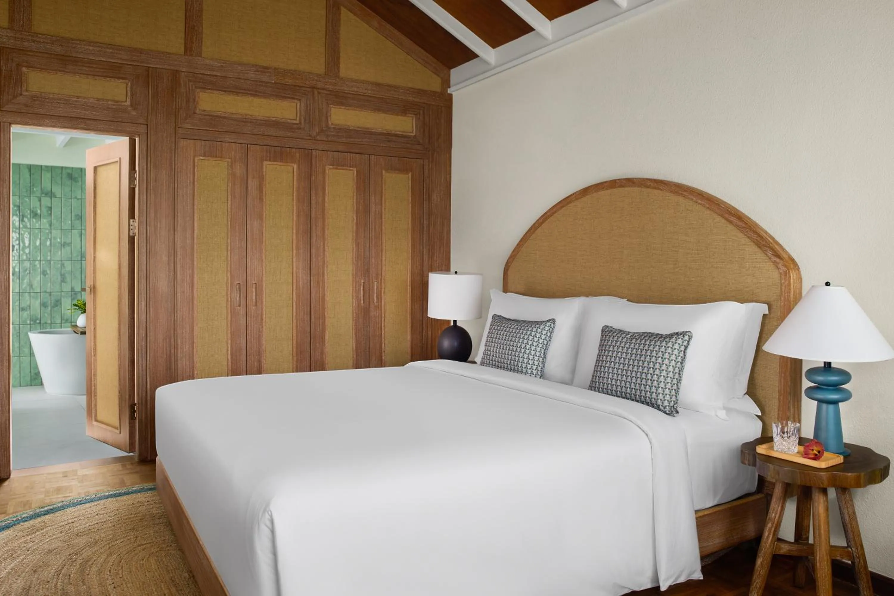 Bed in NH Collection Maldives Reethi Resort