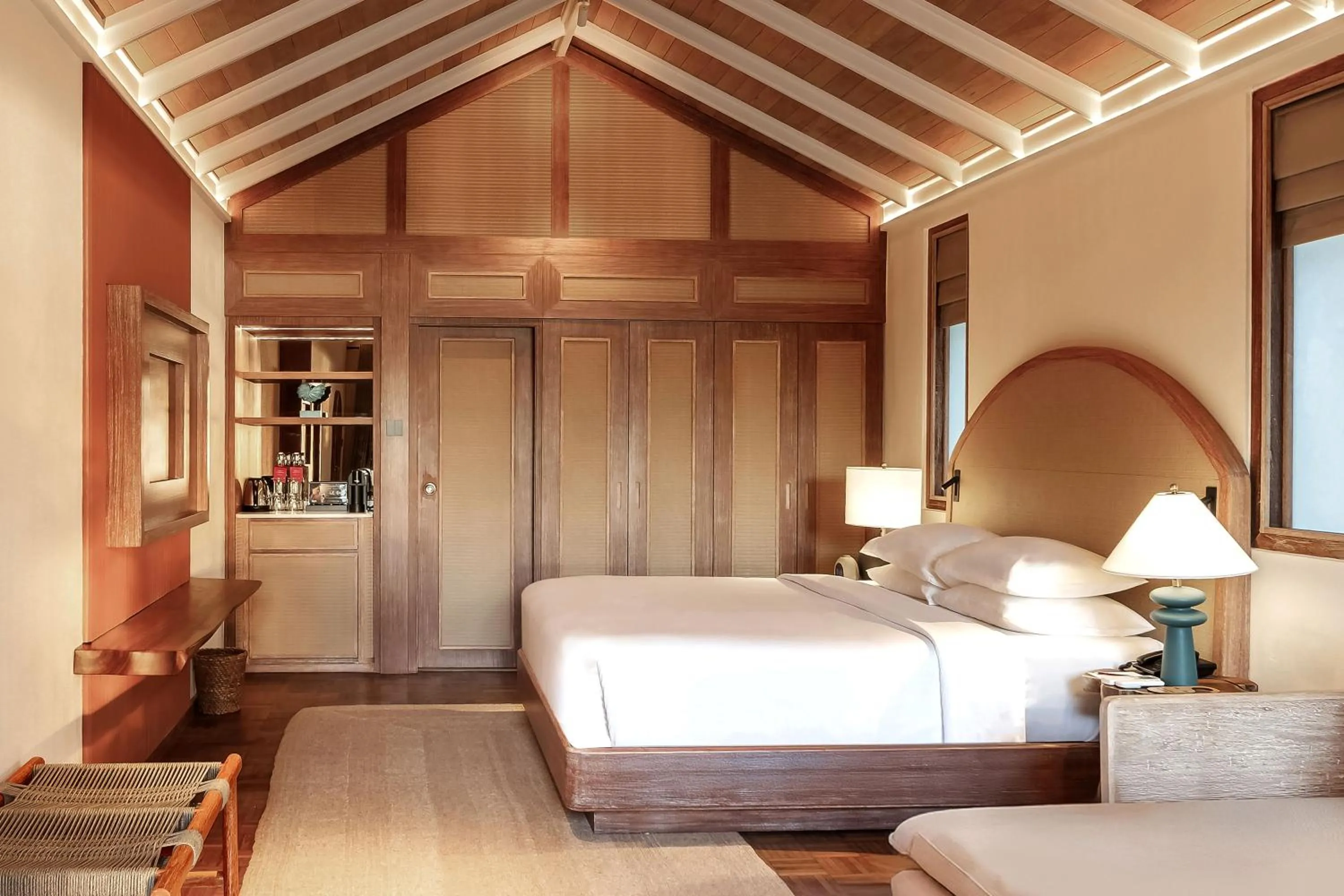 Bedroom, Bed in NH Collection Maldives Reethi Resort