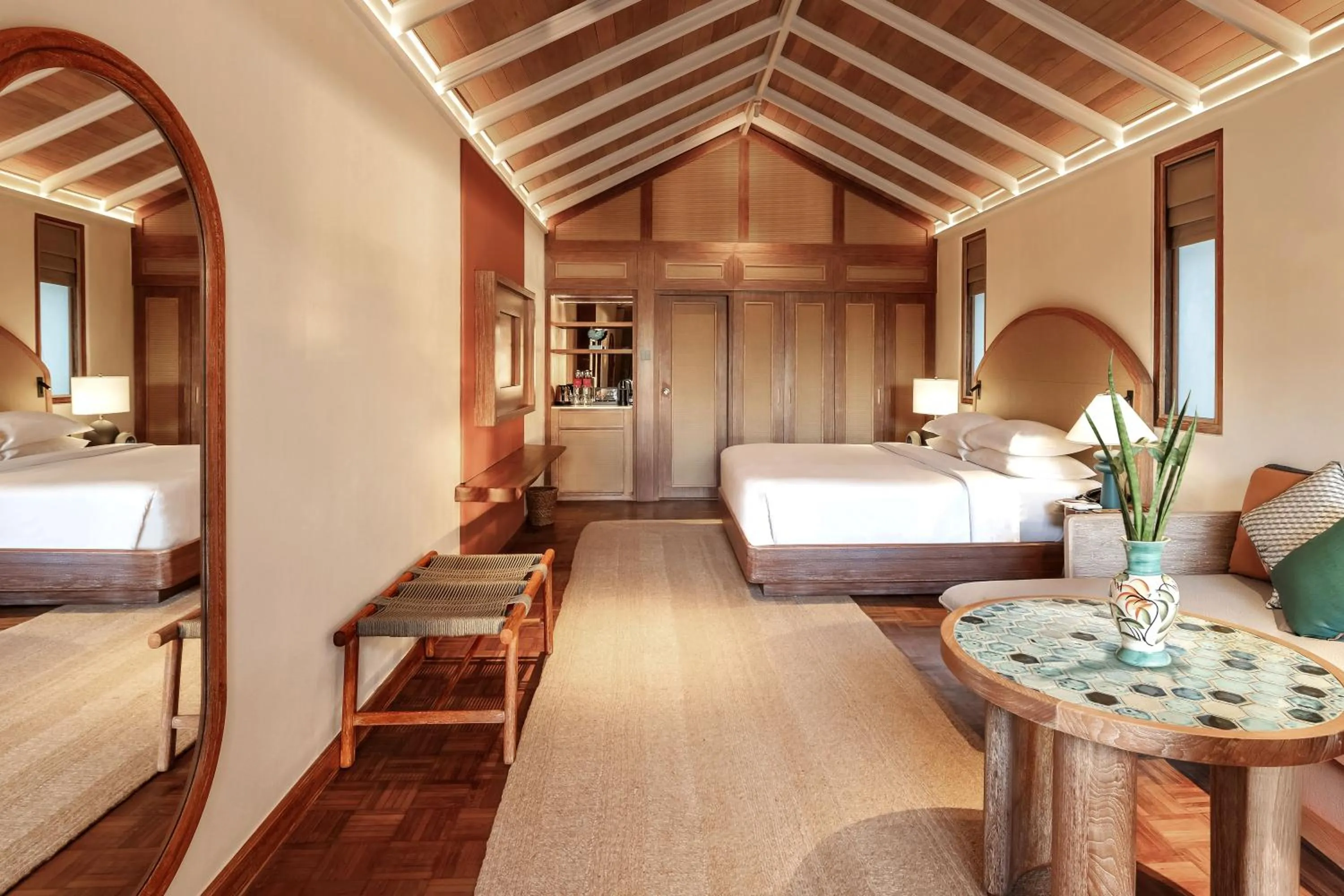 Bed in NH Collection Maldives Reethi Resort