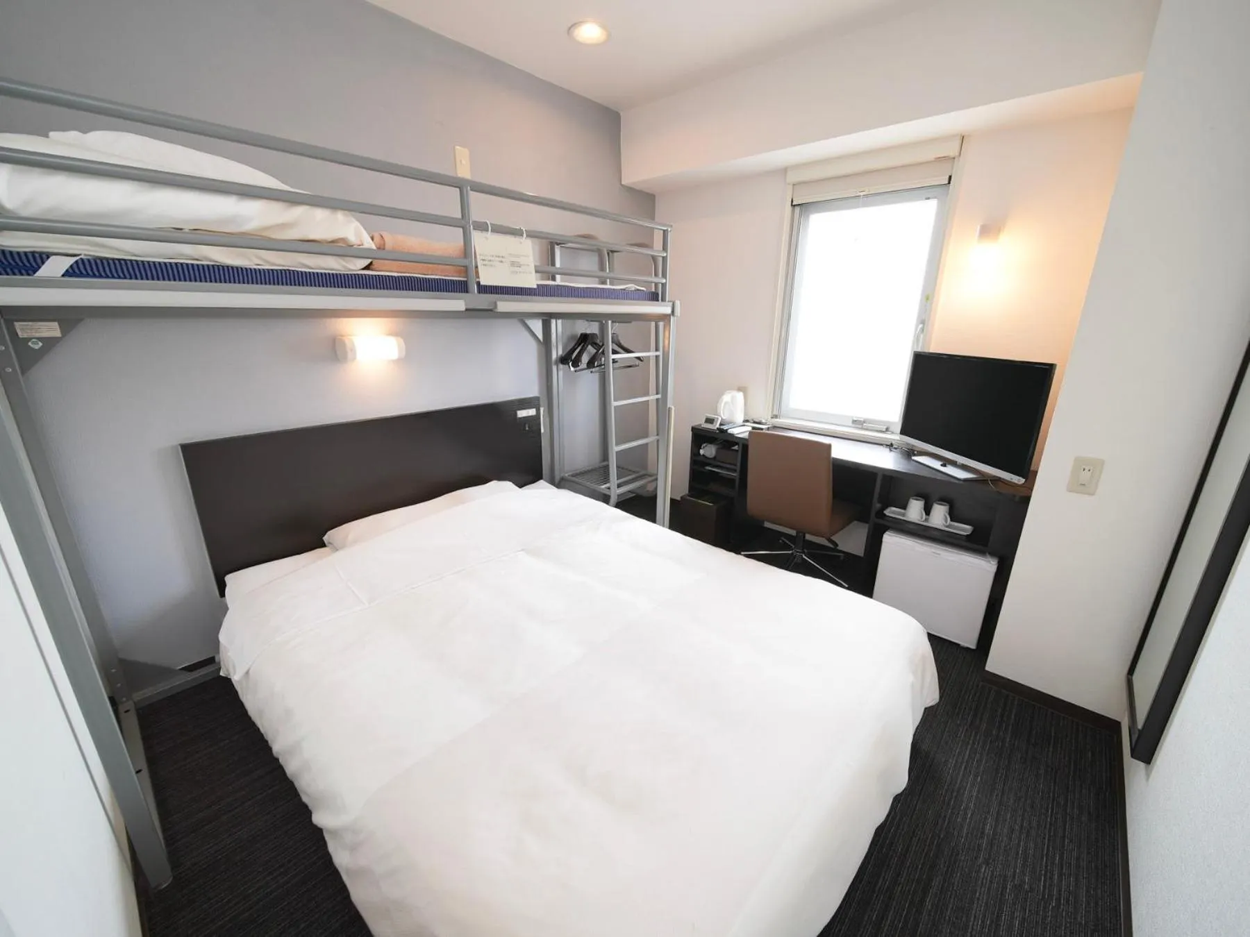 Photo of the whole room, Bed in Super Hotel Okazaki