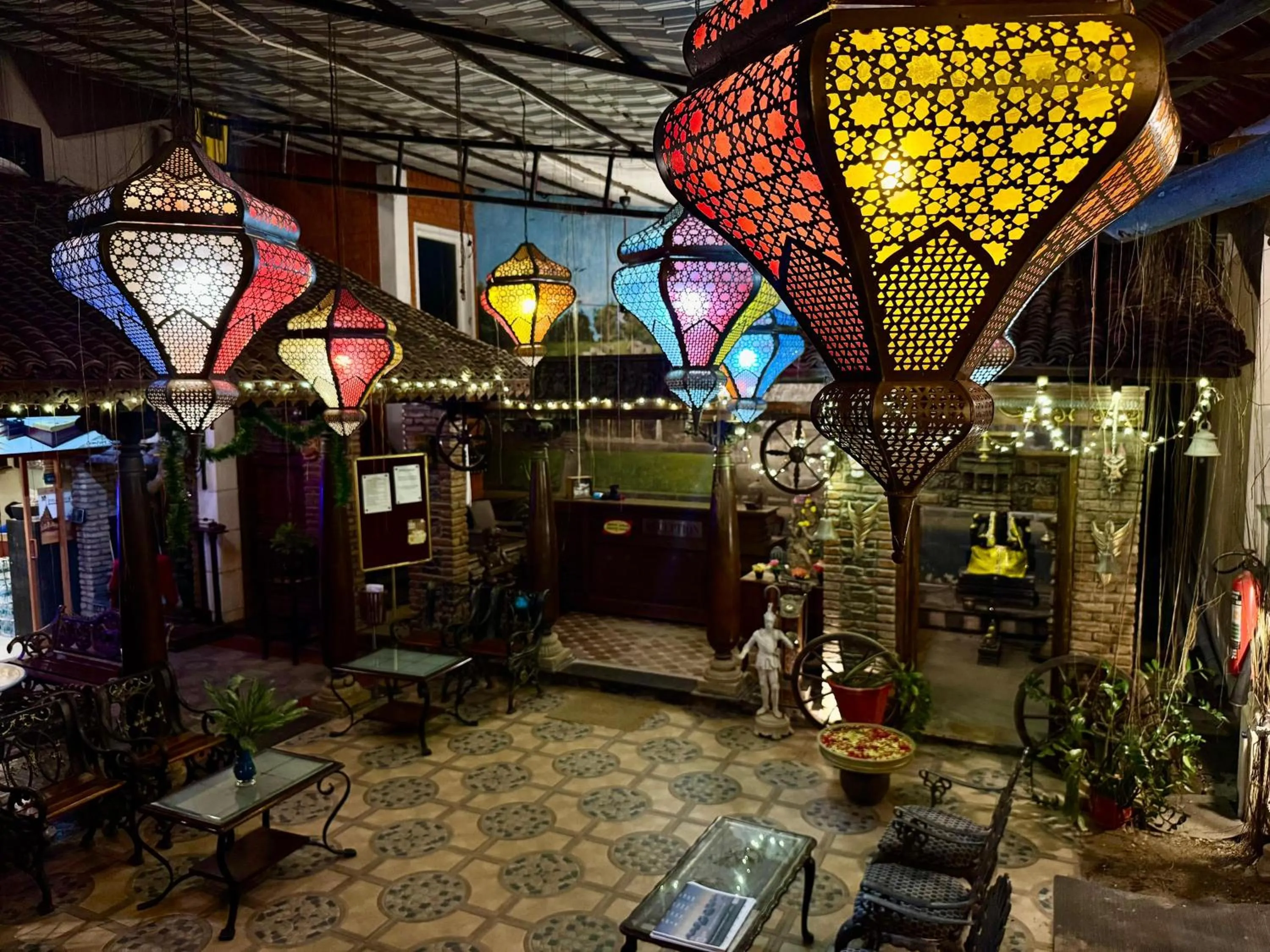 Lobby or reception in Hotel Mahabs