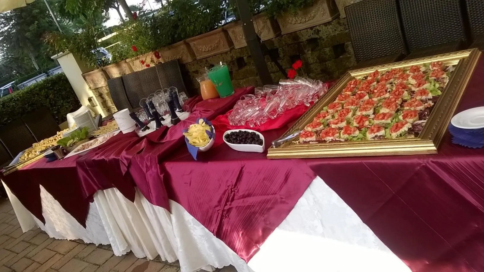 Patio in Hotel Lady Mary