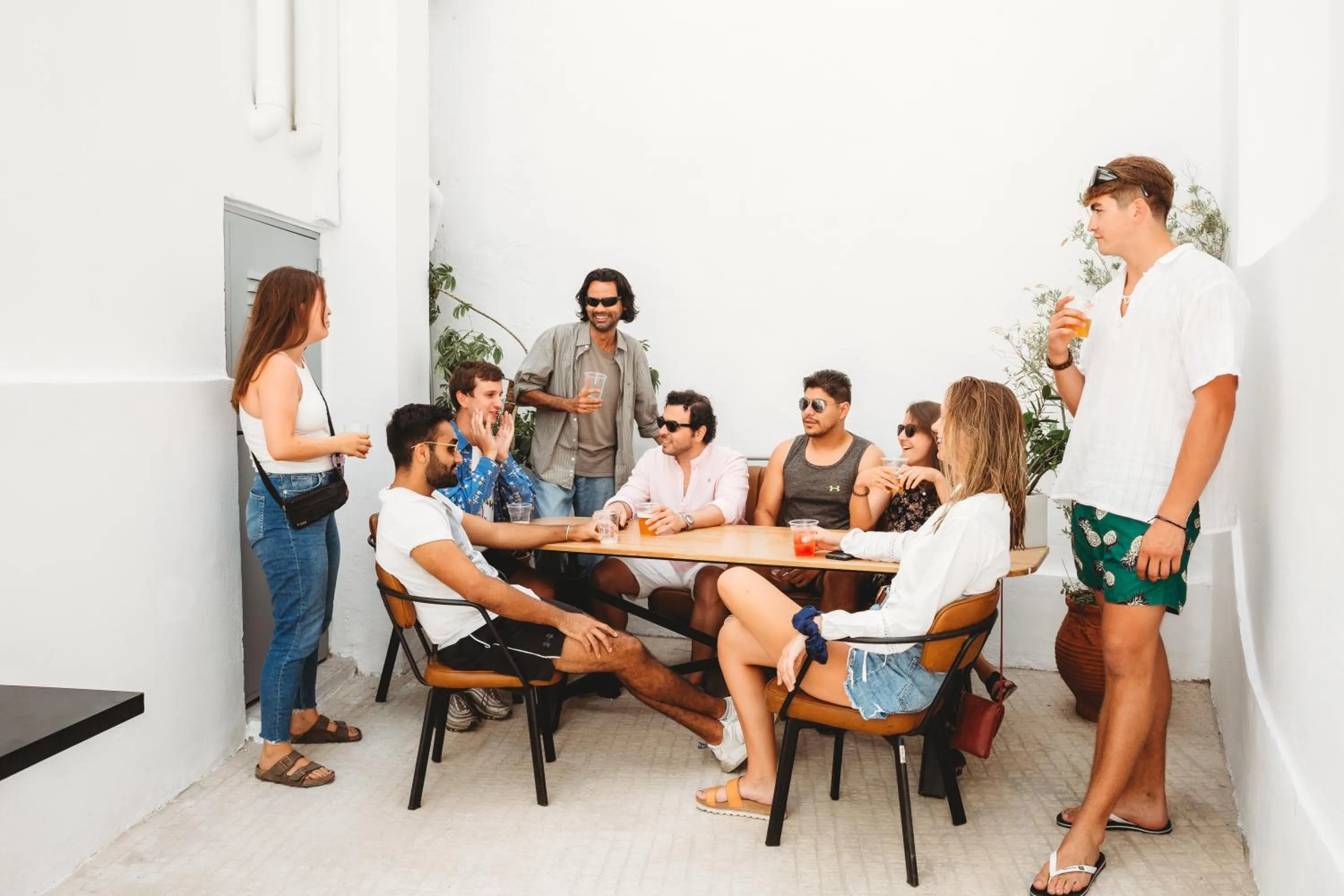 People in Athens Backpackers