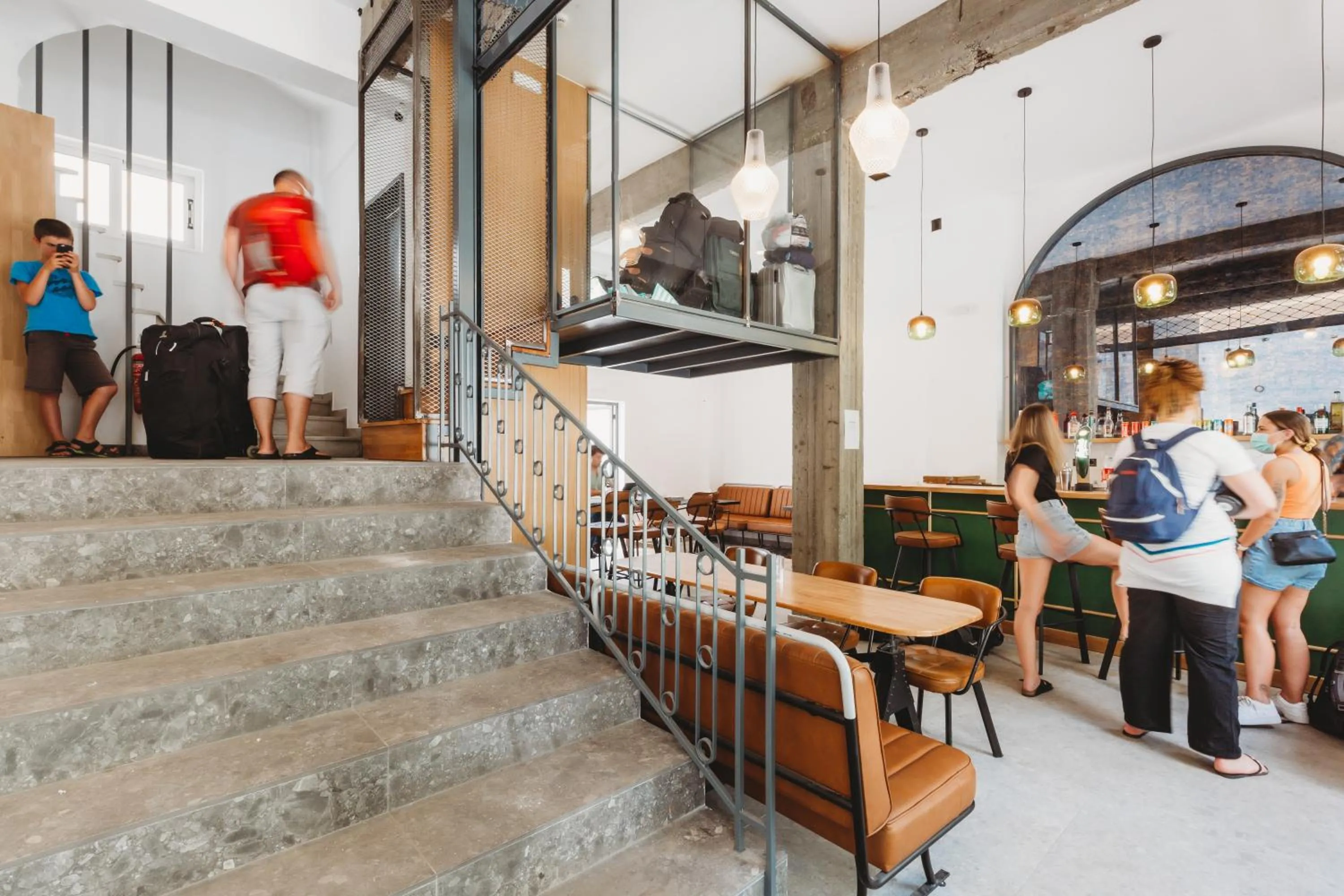 Staff in Athens Backpackers