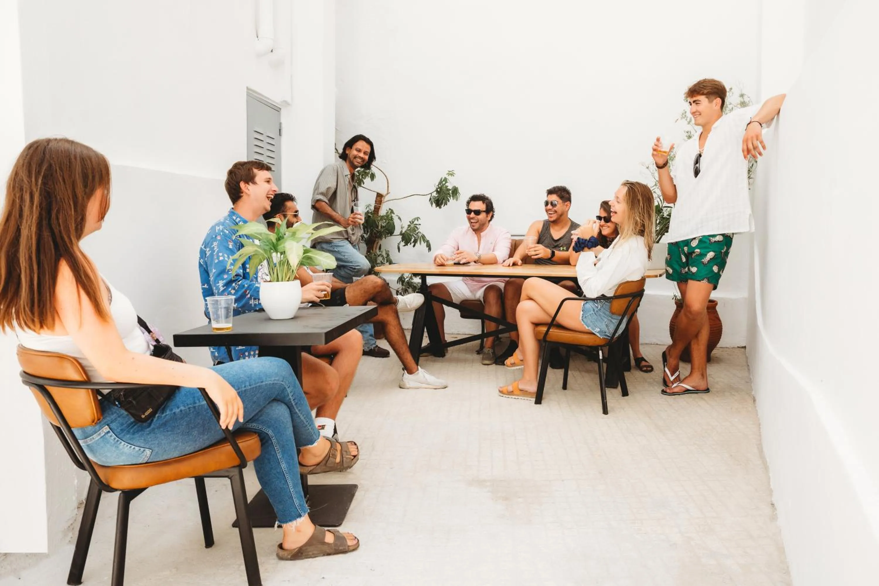 People in Athens Backpackers