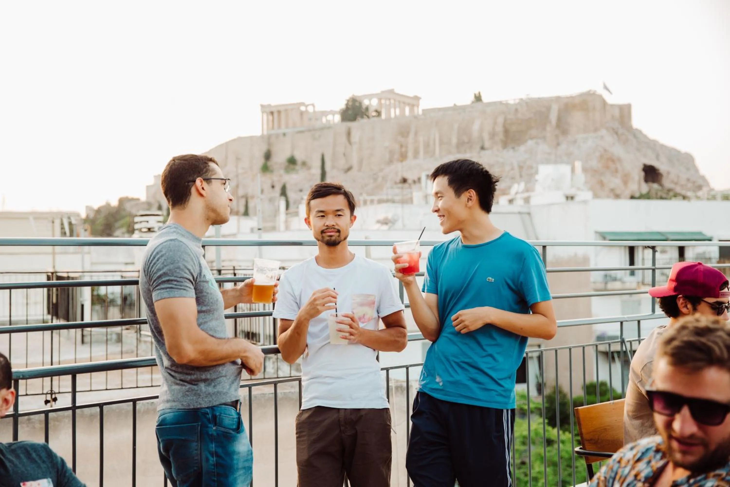 Nearby landmark in Athens Backpackers