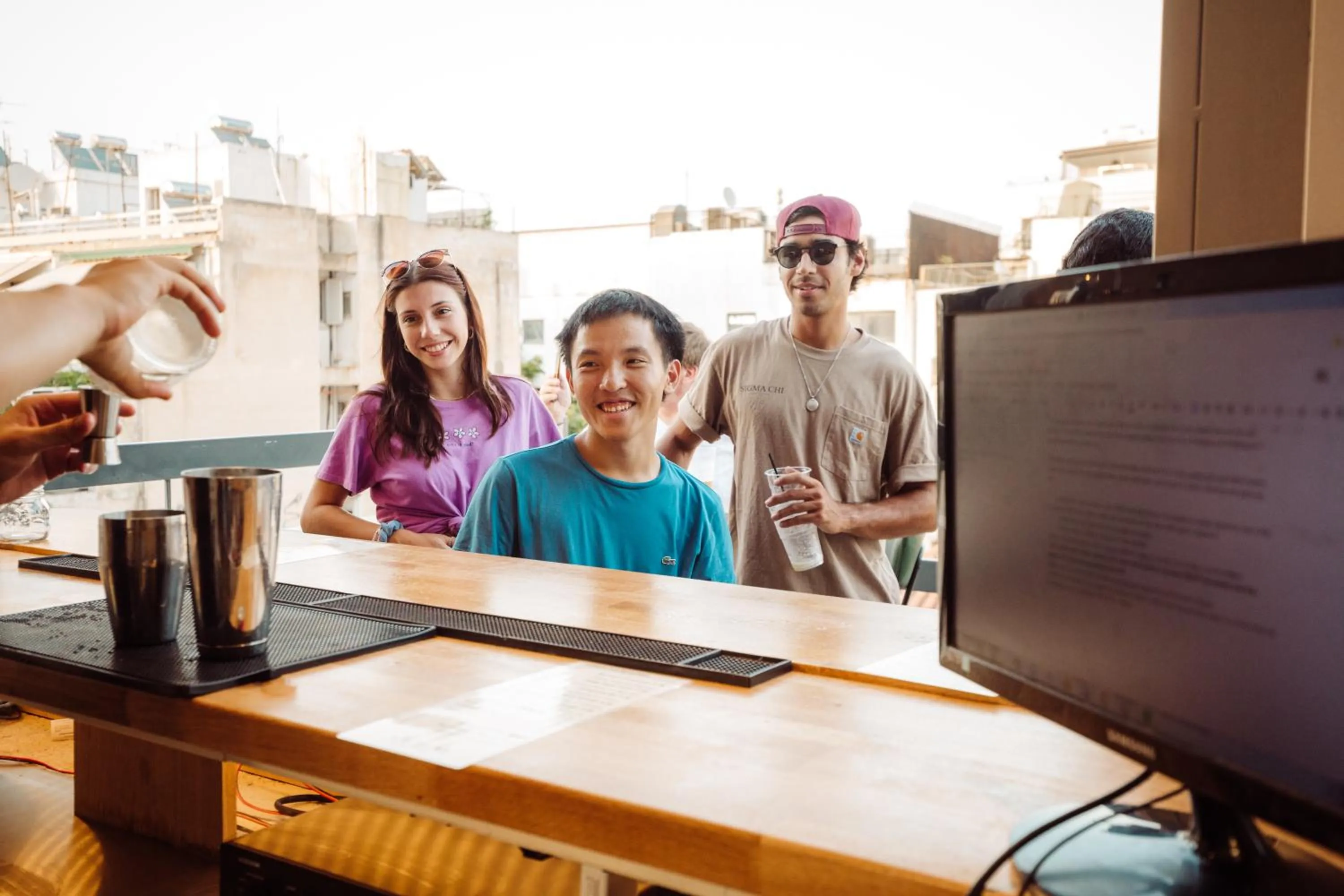 People in Athens Backpackers