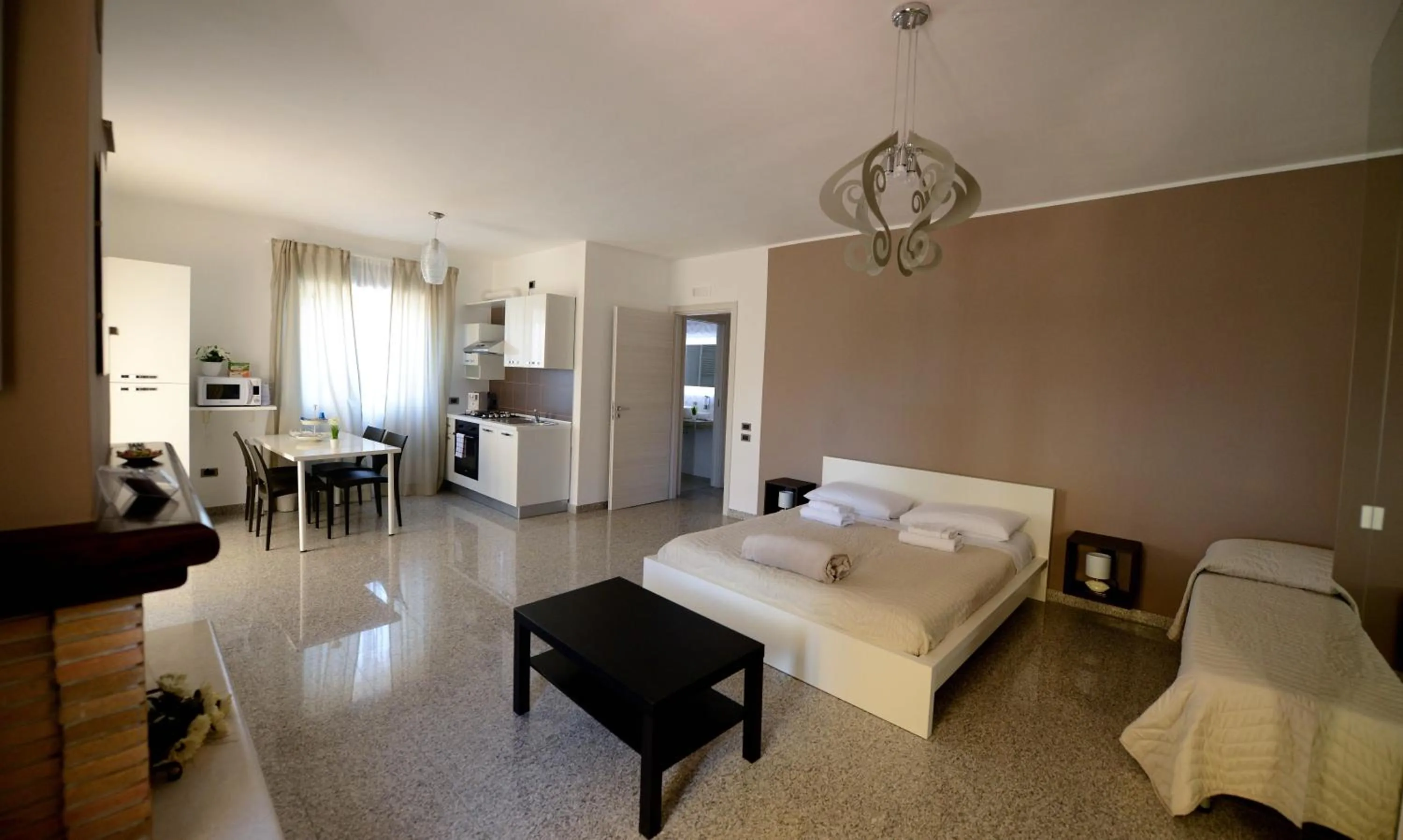 Bathroom, Bed in Eden Sassi Matera