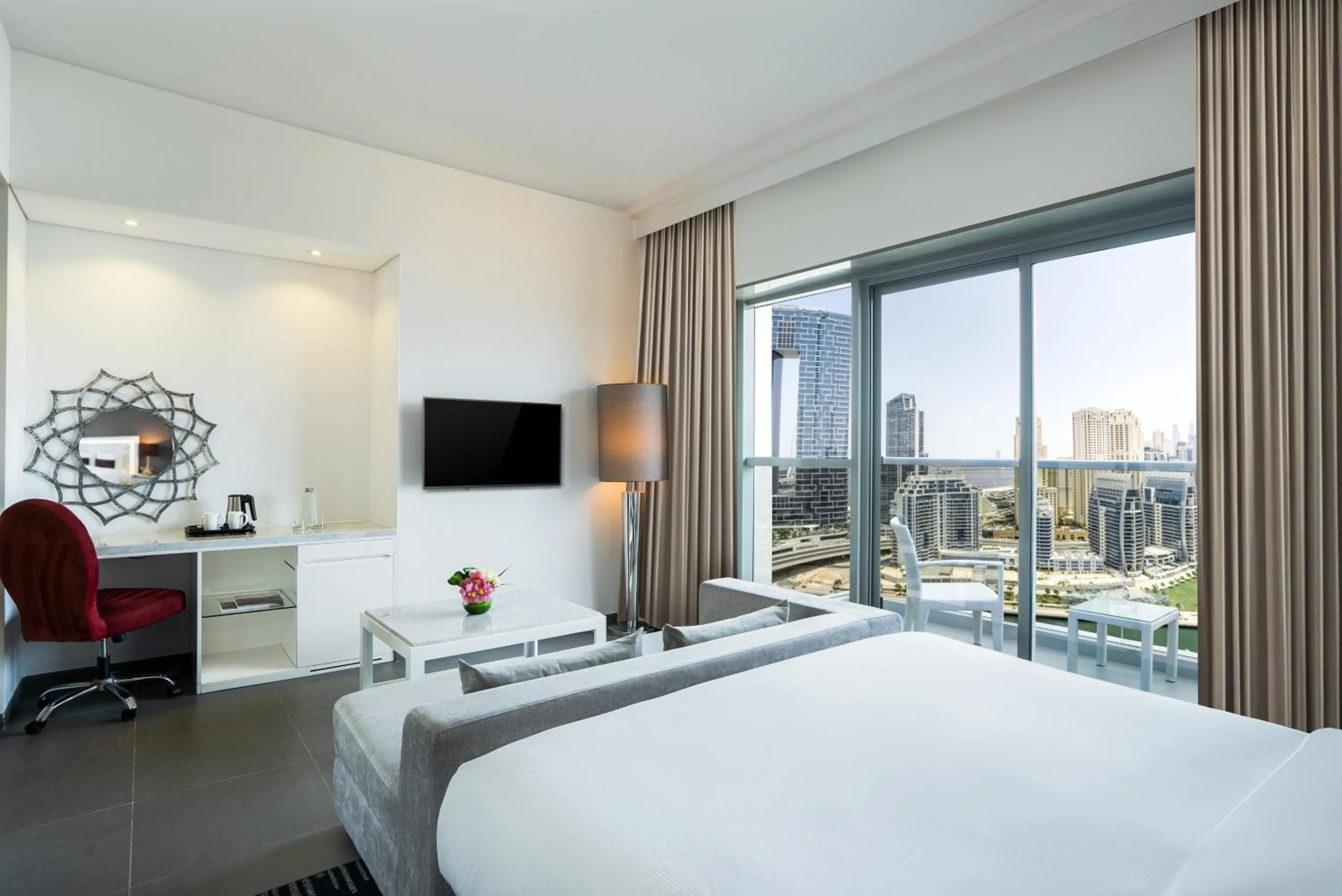 Photo of the whole room, Bed in The First Collection Marina, Dubai, a Tribute Portfolio Hotel