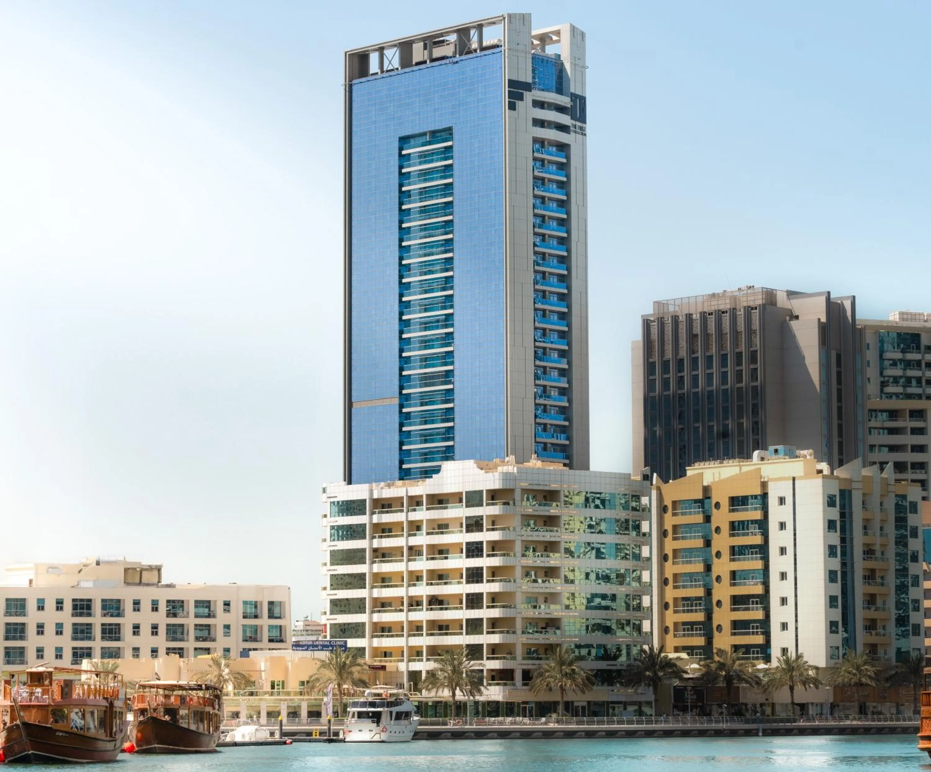 Property building in The First Collection Marina, Dubai, a Tribute Portfolio Hotel