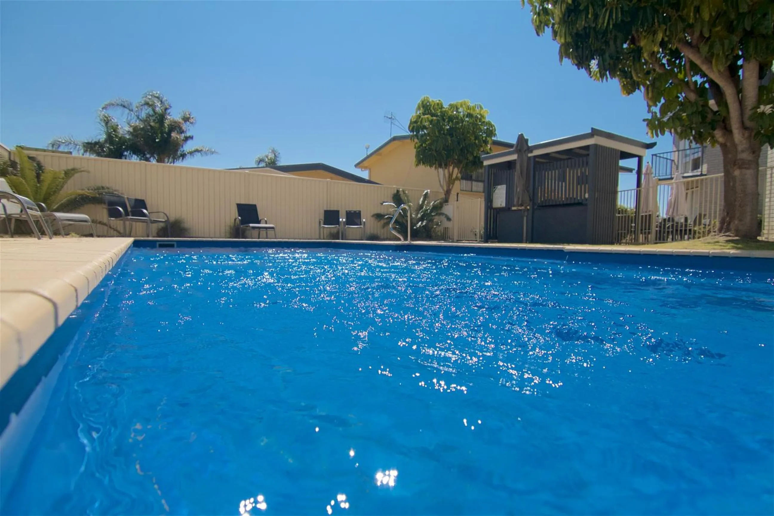 Swimming pool in The Sands Holiday Apartments