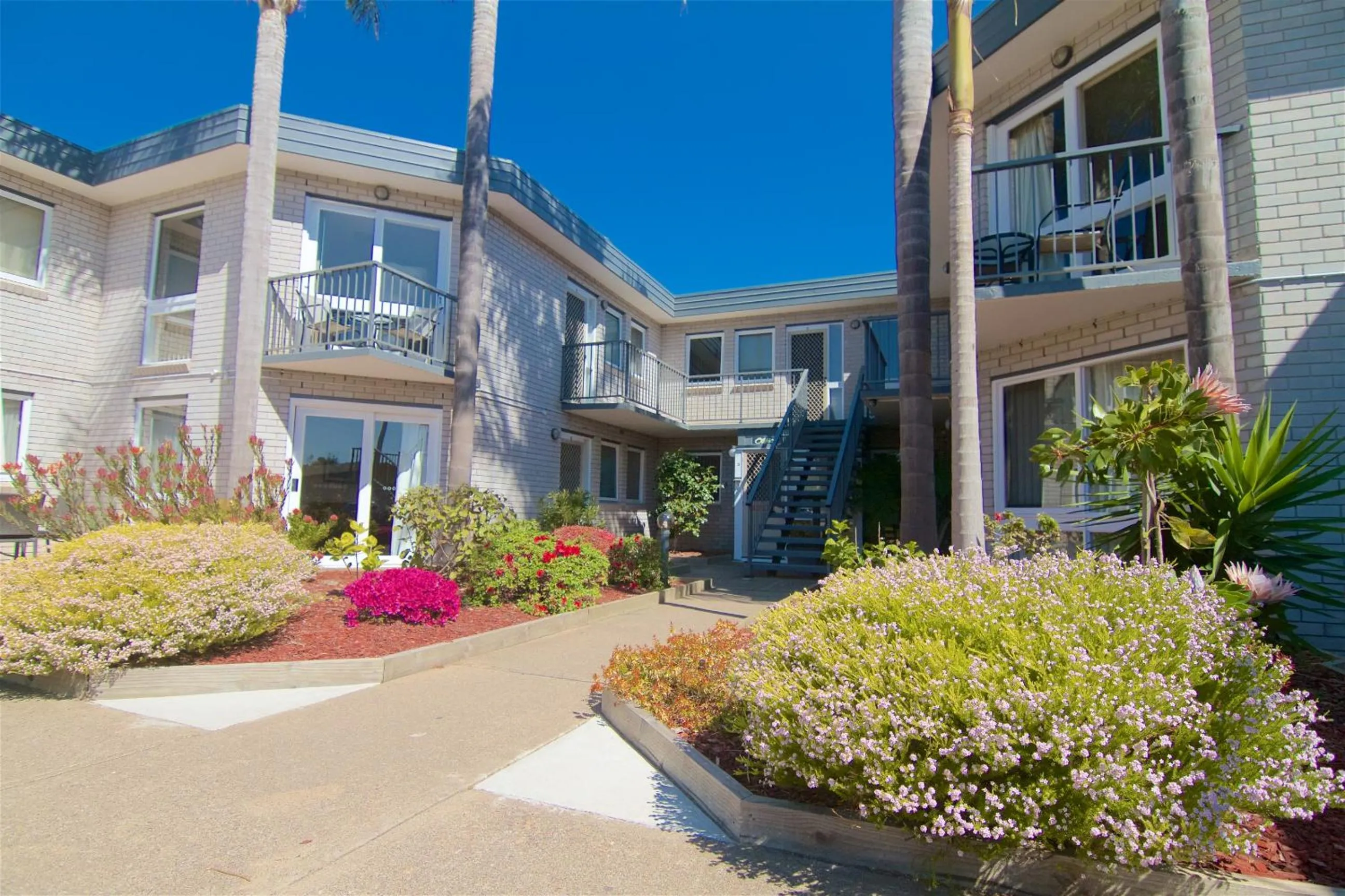 Bird's eye view in The Sands Holiday Apartments