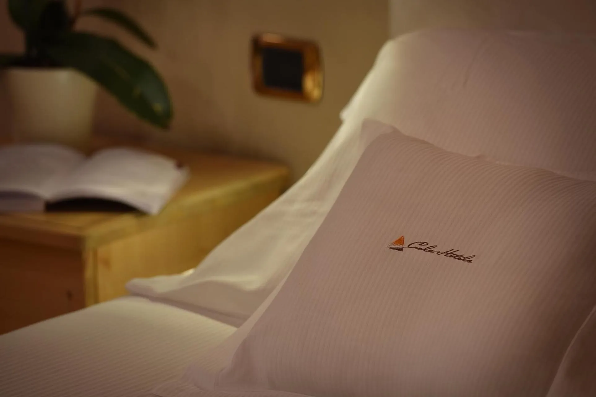 Bed in Hotel Cristallo