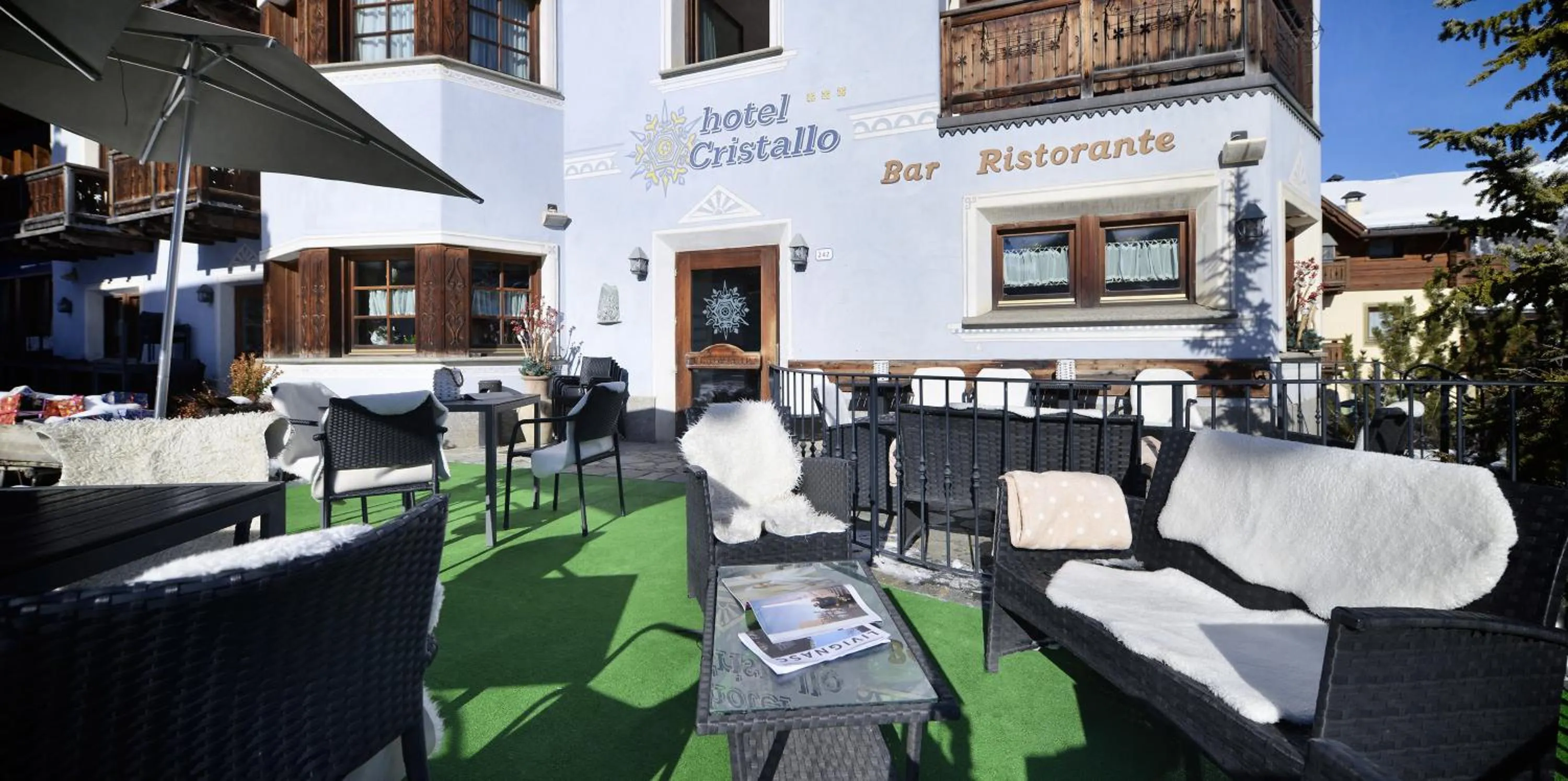 Property building in Hotel Cristallo