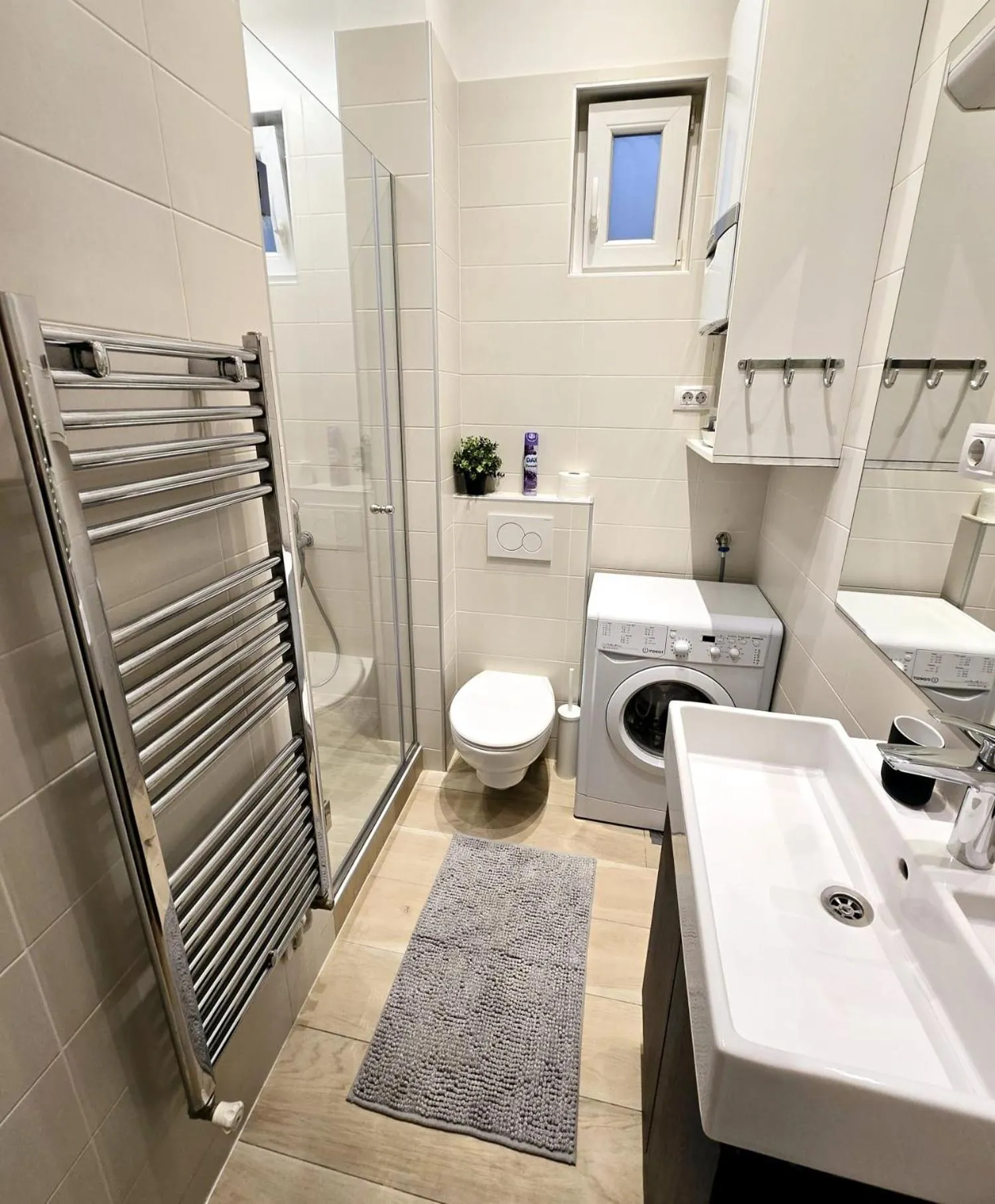 Shower in Tesla Boutique Apartments & Rooms