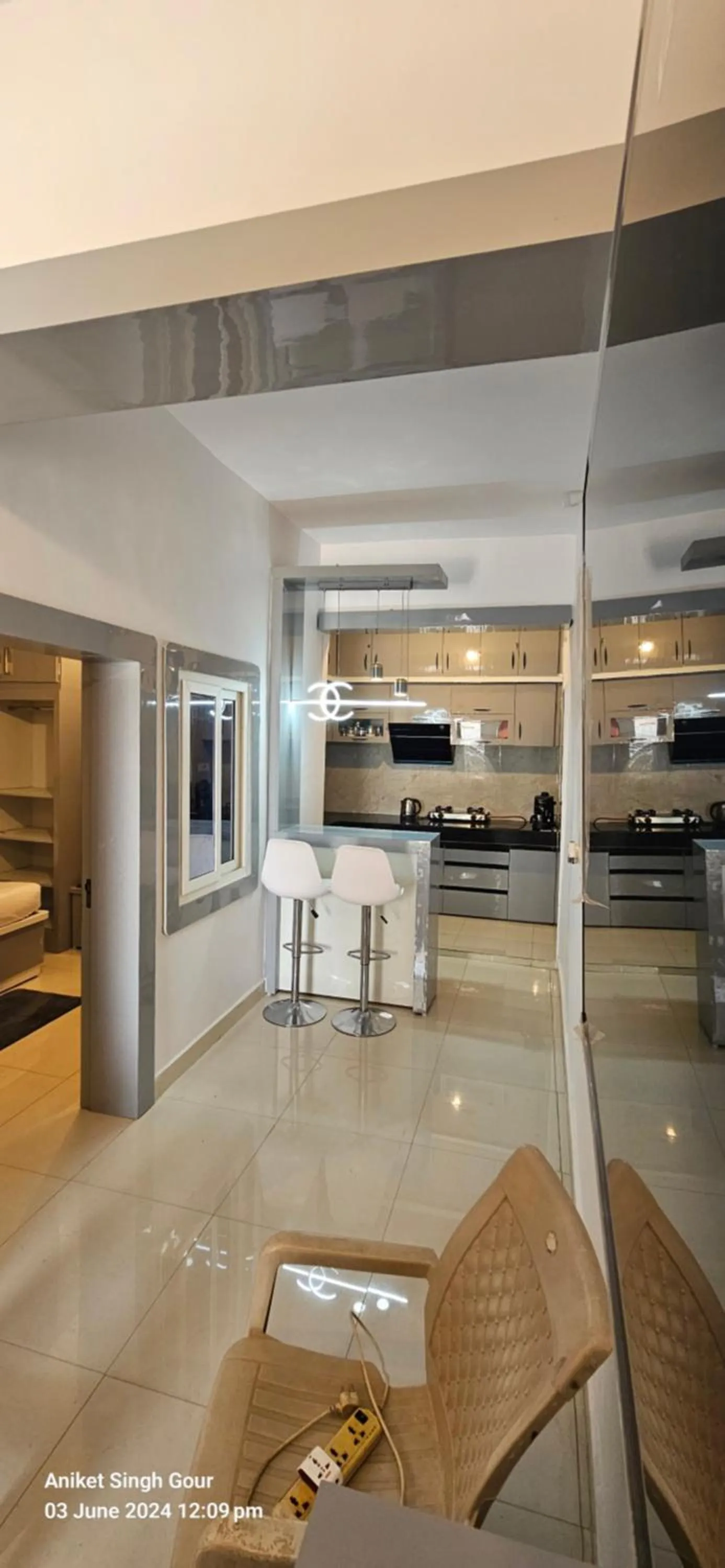 Kitchen or kitchenette in Hotel Sunset