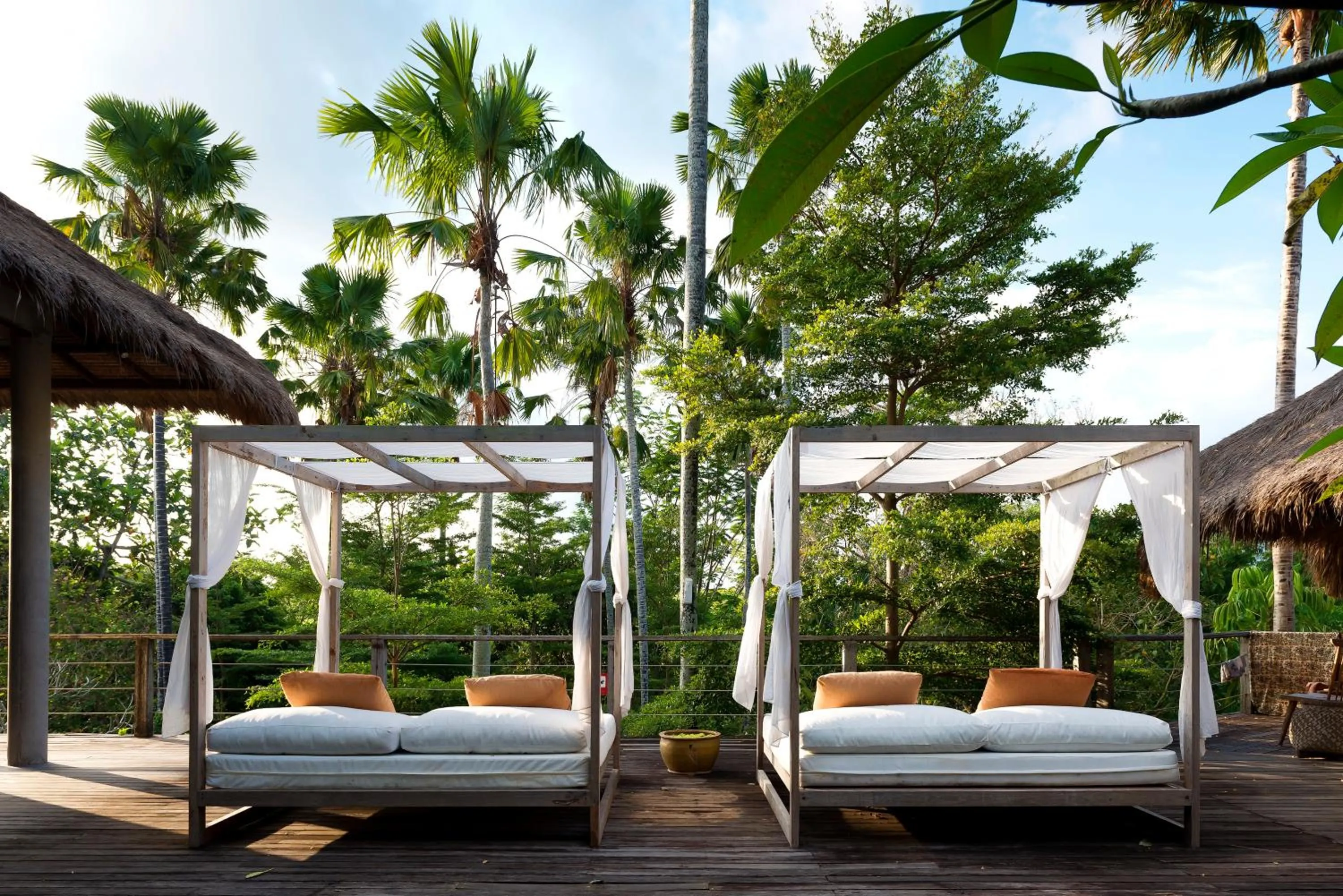 Balcony/Terrace, Bed in Planta Boutique Resort