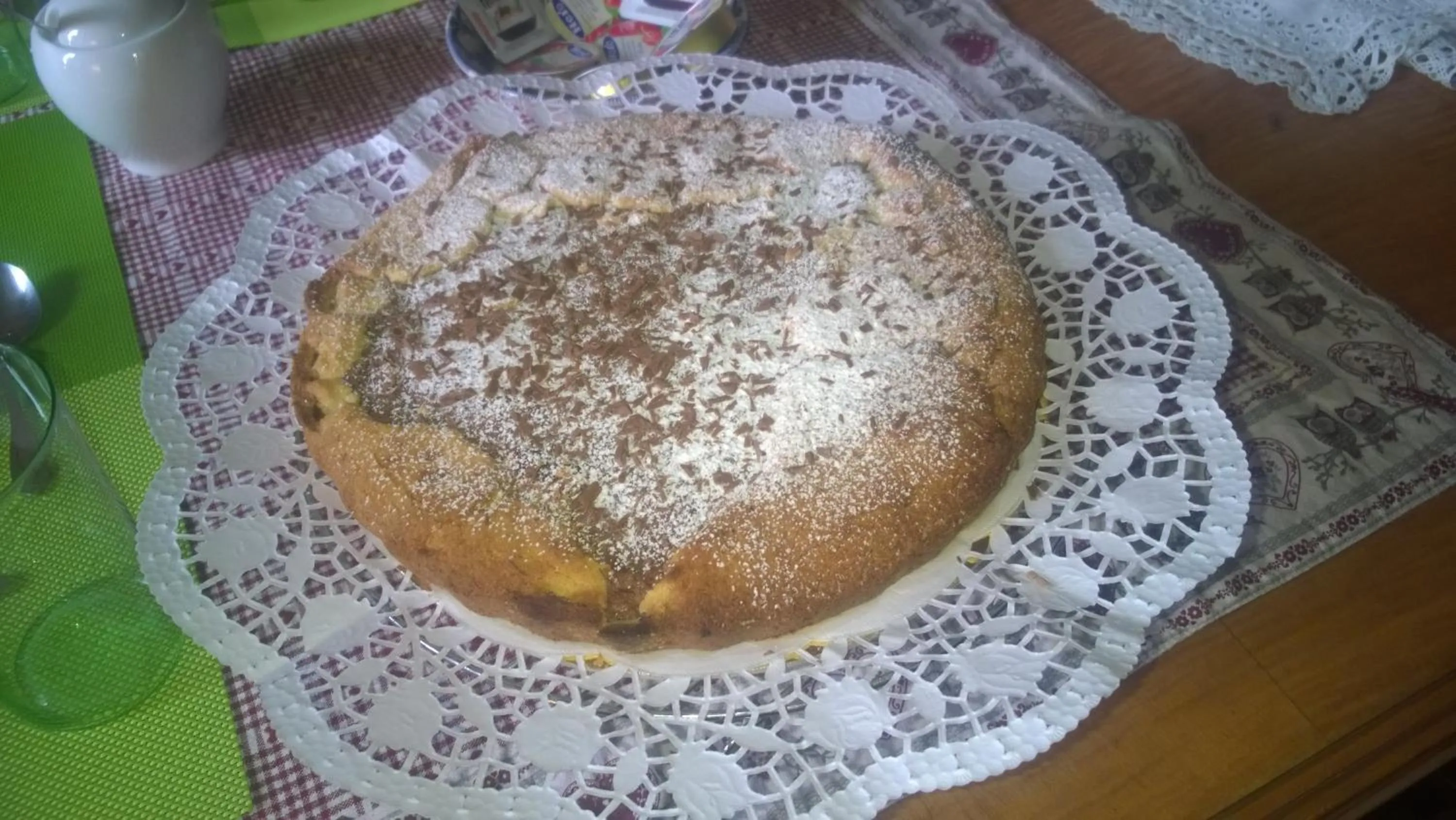 Italian breakfast in Da Claudia